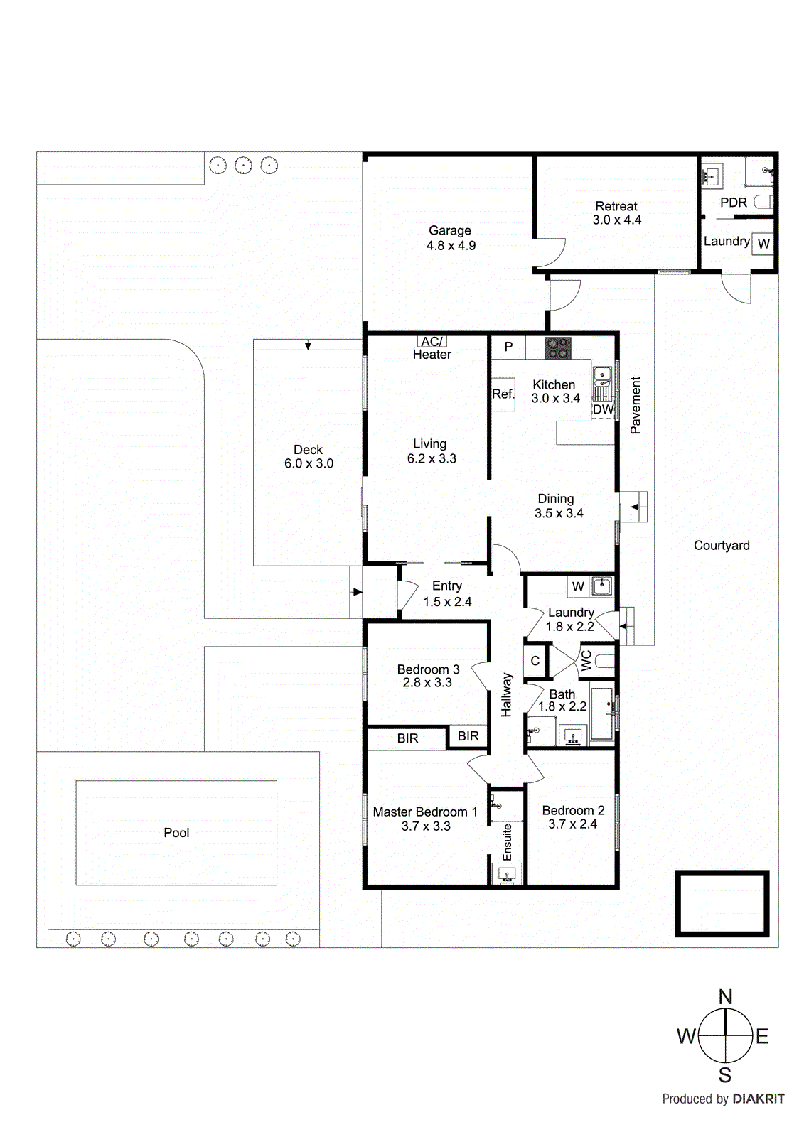 2/307 Bluff Road, Sandringham VIC 3191 - Floorplan