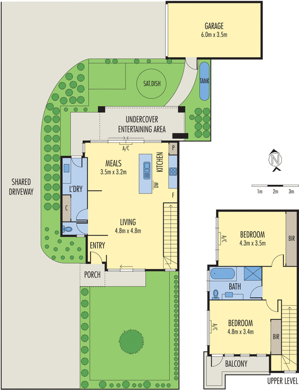 2/31 - 33 Tully Road, Clarinda VIC 3169 - Floorplan