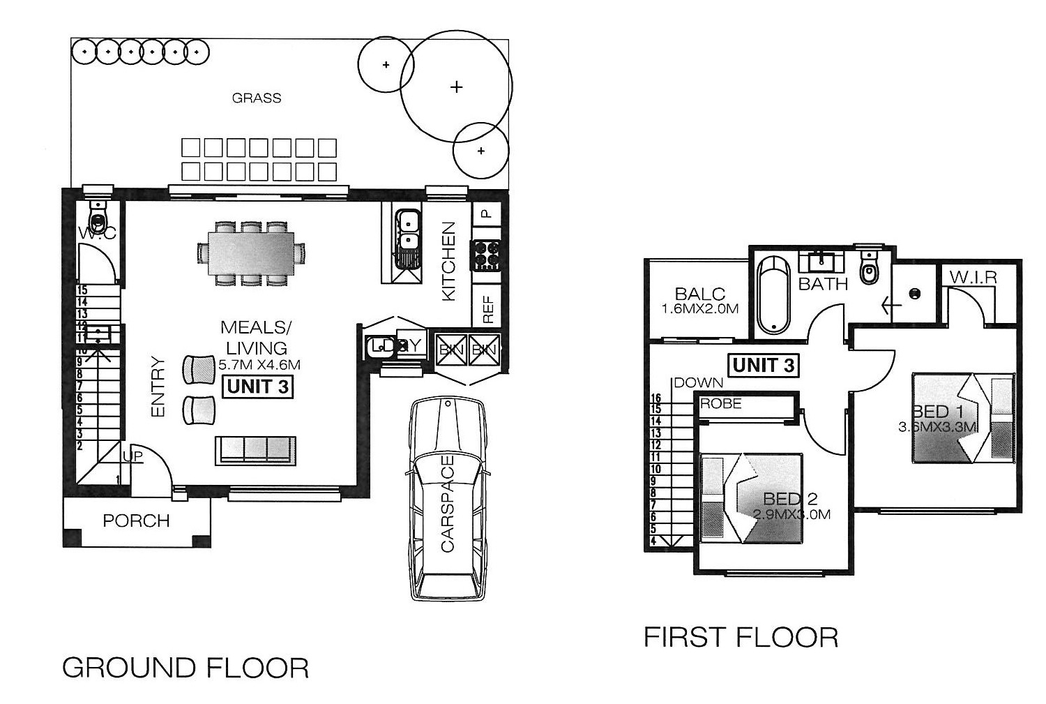 2/31 Thomson Street, MAIDSTONE VIC 3012 - Floorplan