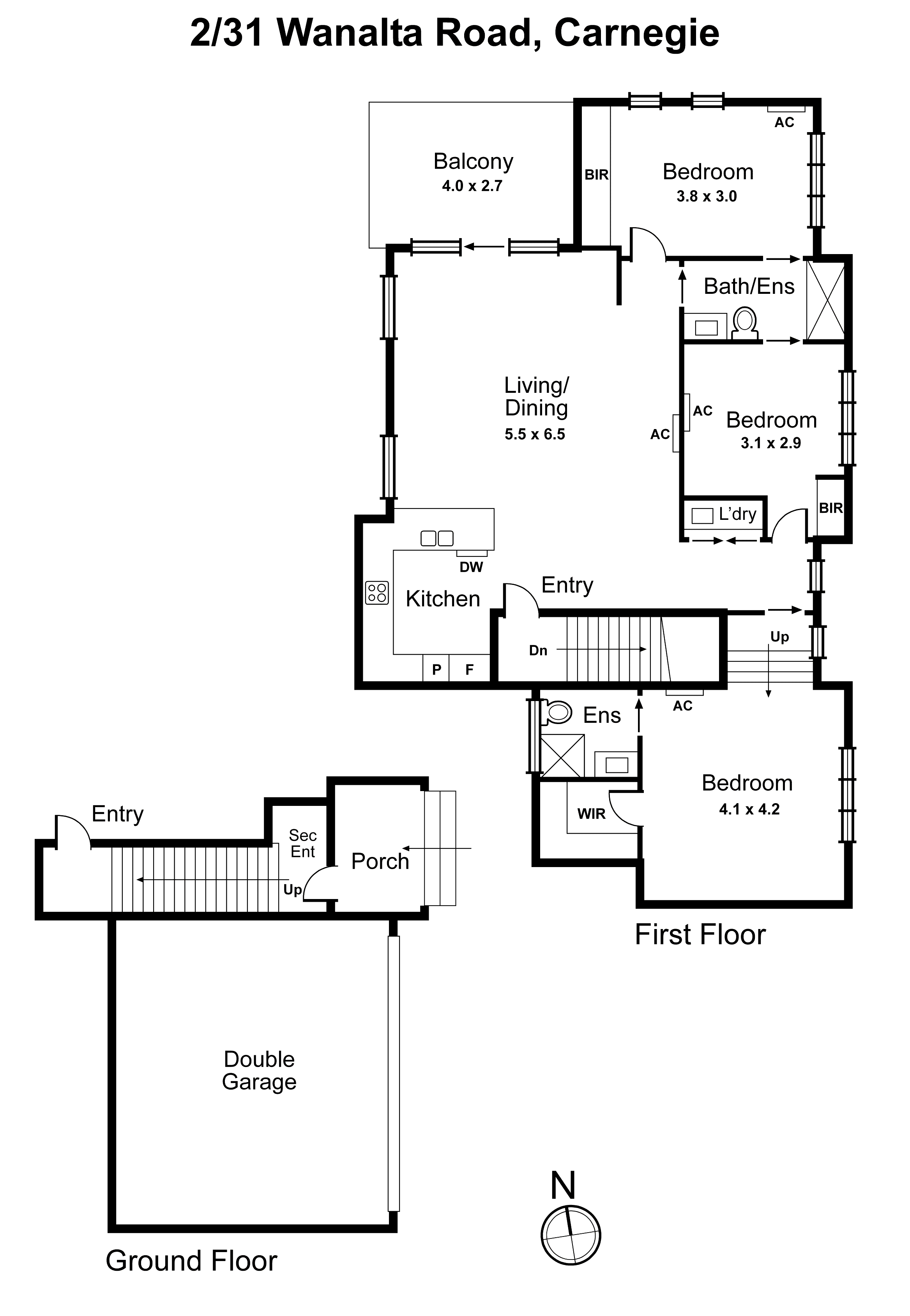 2/31 Wanalta Road, Carnegie VIC 3163 - Floorplan