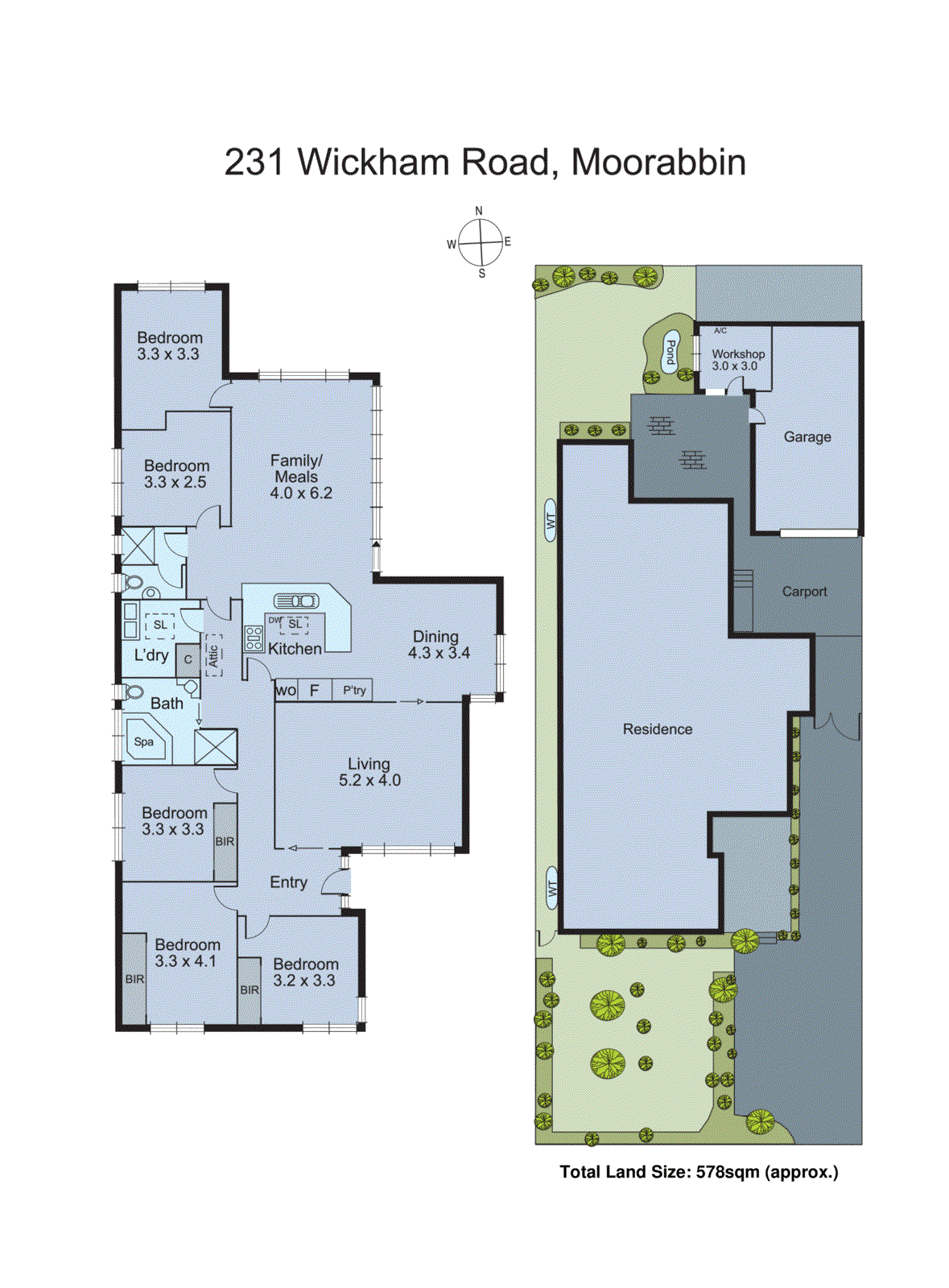 231 Wickham Road, Moorabbin VIC 3189 - Floorplan