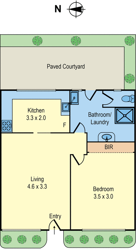 23/12-14 Venice Street, Mentone VIC 3194 - Floorplan