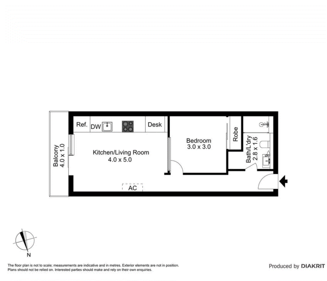 2312/3 Yarra Street, South Yarra VIC 3141 - Floorplan