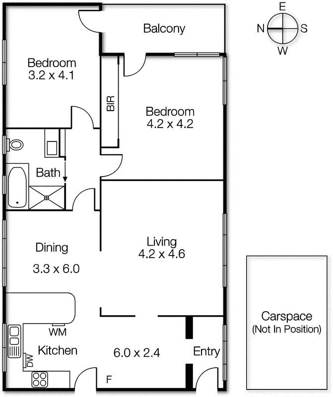 23/14a Chapel Street, St Kilda VIC 3182 - Floorplan