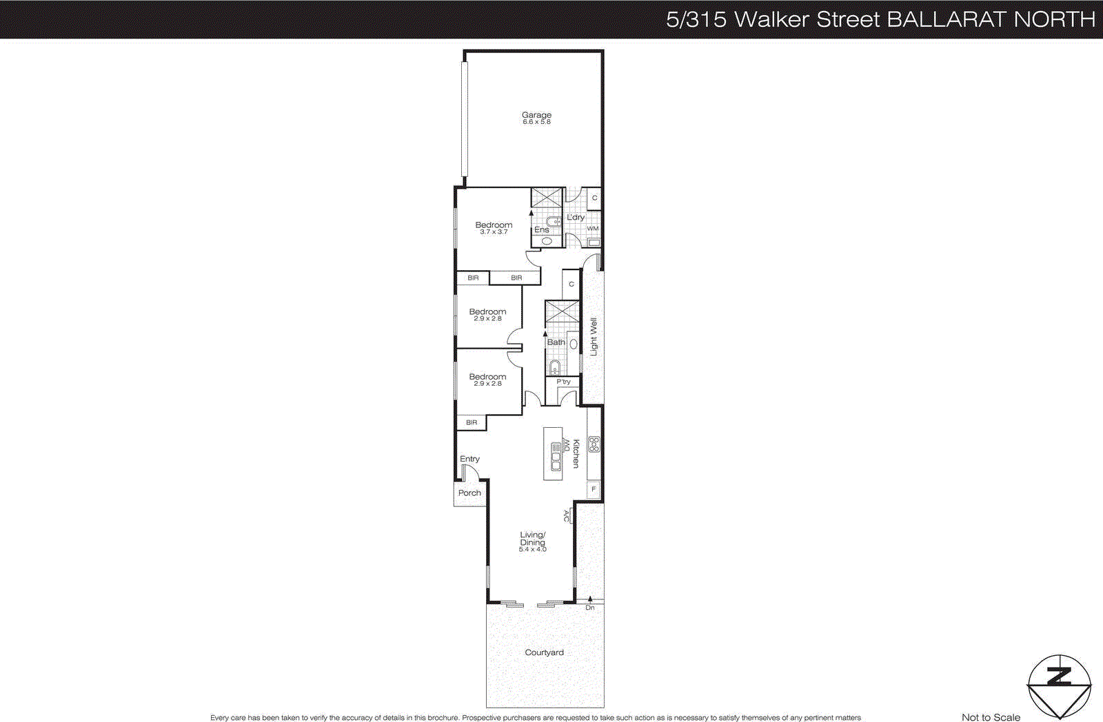 2/315 Walker Street, Ballarat North VIC 3350 - Floorplan