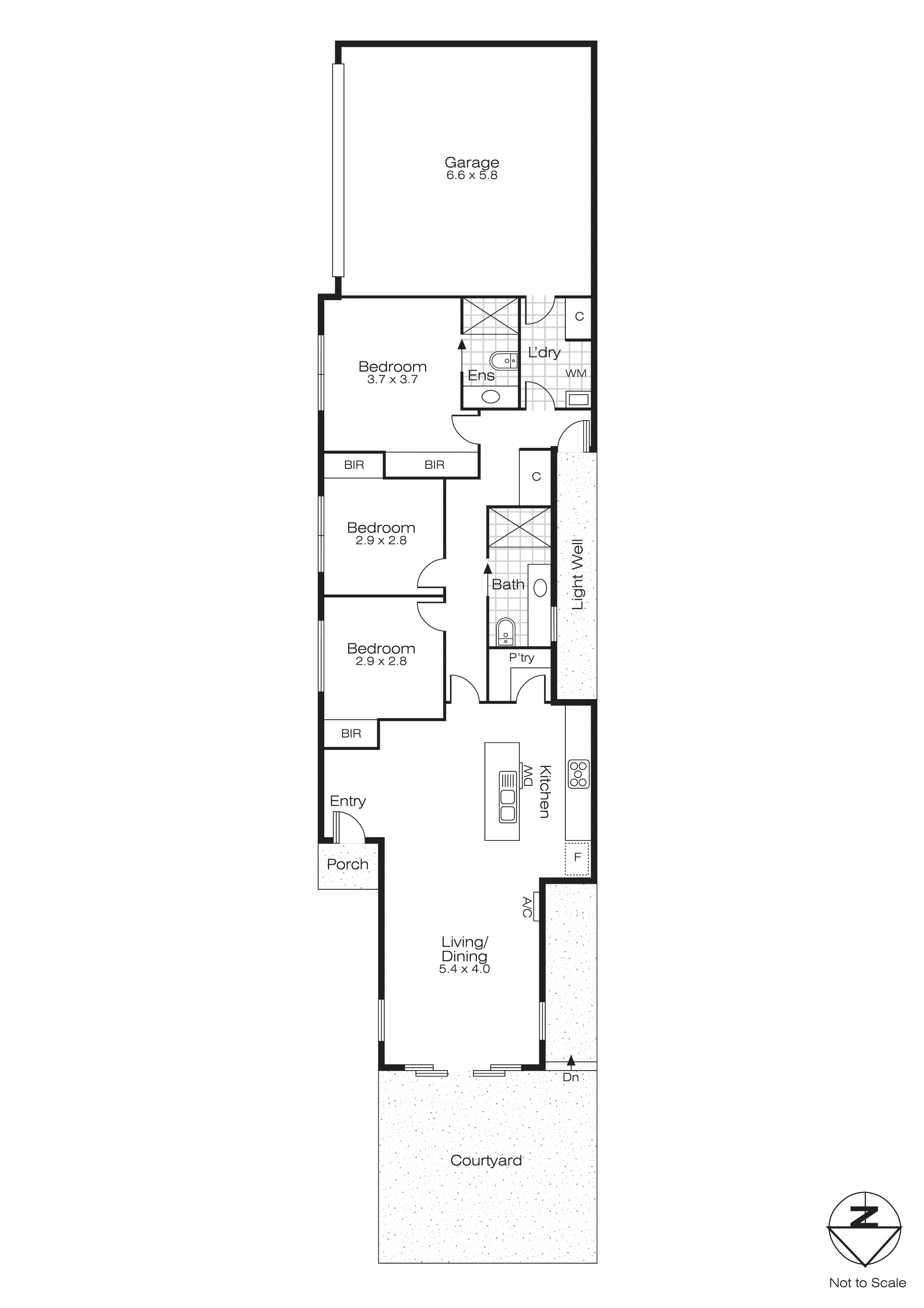 2/315 Walker Street, Ballarat North VIC 3350 - Floorplan