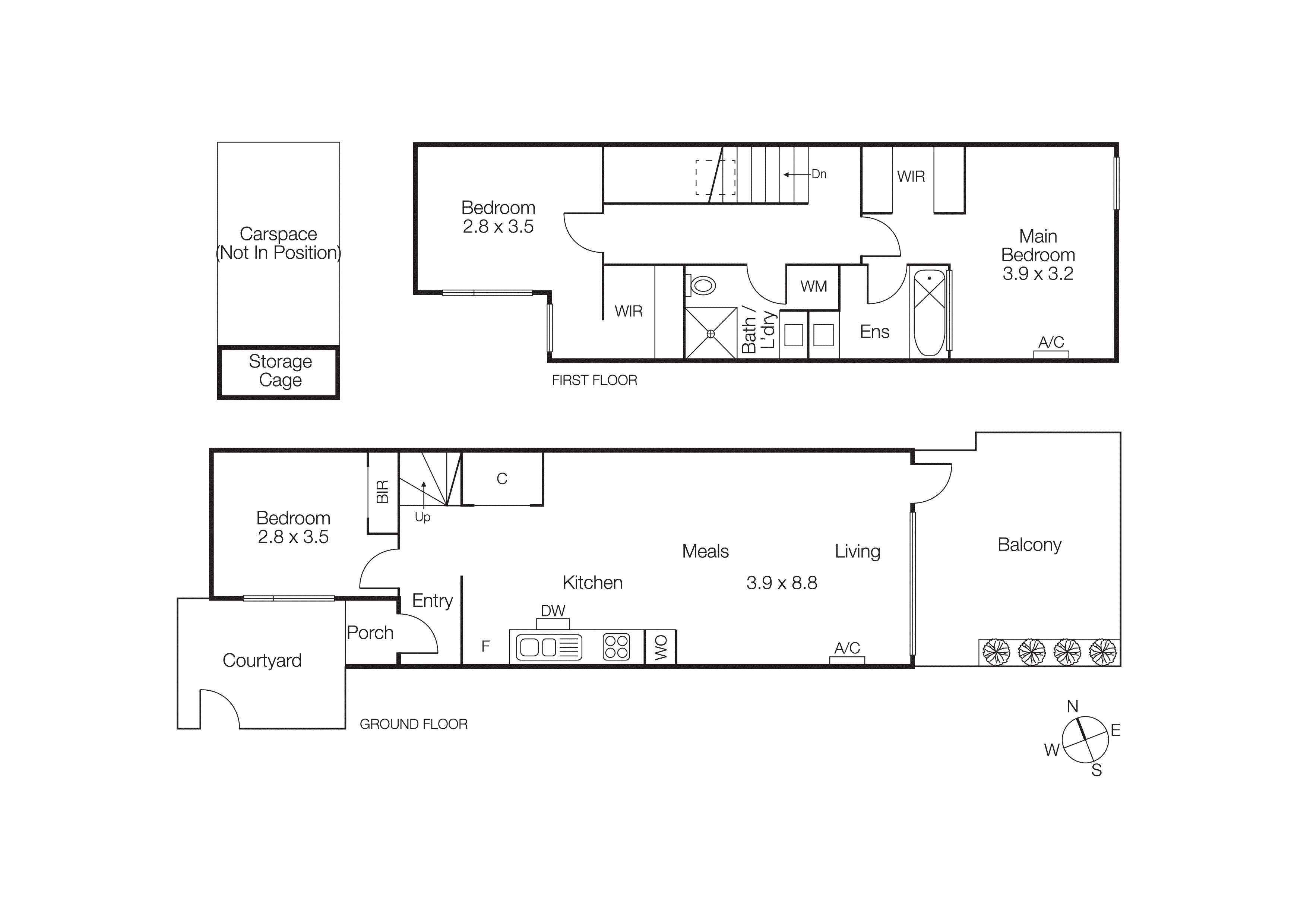 23/181 Bay Street, Port Melbourne VIC 3207 - Floorplan