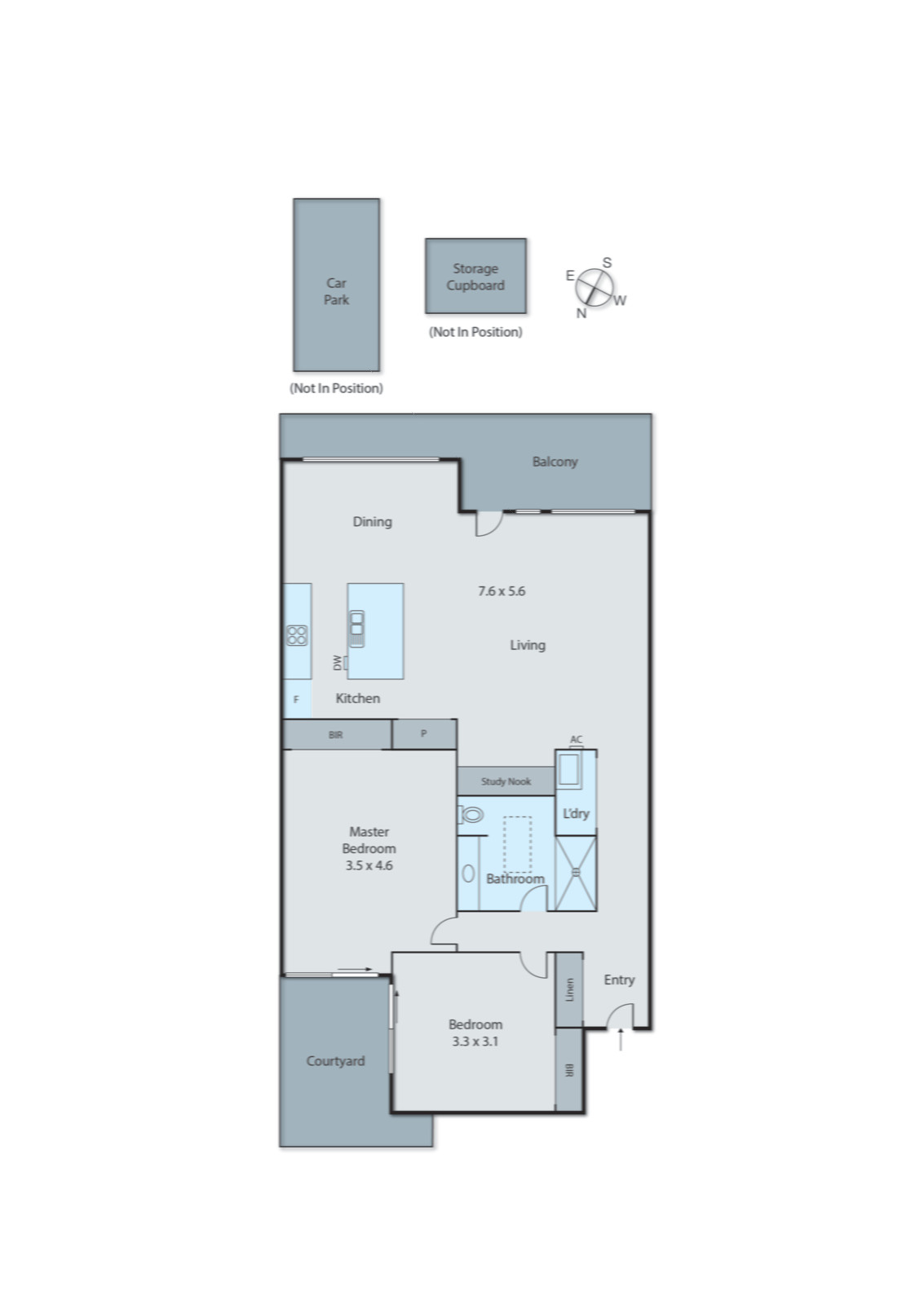 2/31a Brownfield Street, Parkdale VIC 3195 - Floorplan