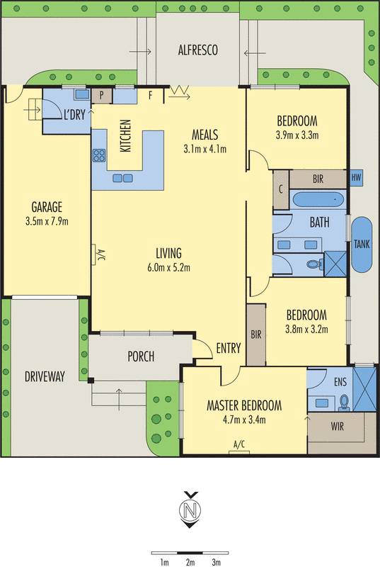2/32 Luxmoore Street, Cheltenham VIC 3192 - Floorplan
