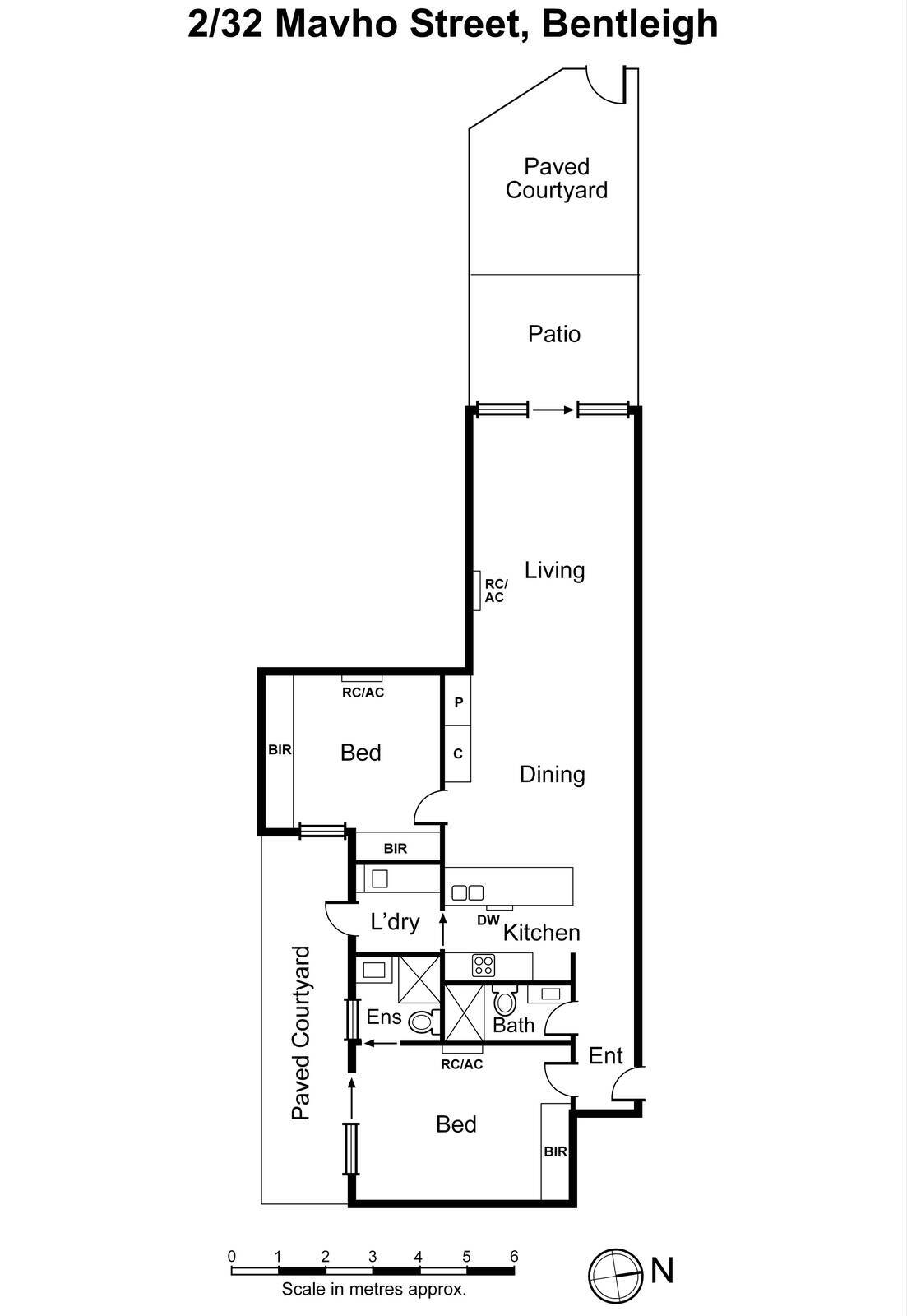 2/32 Mavho Street, Bentleigh VIC 3204 - Floorplan