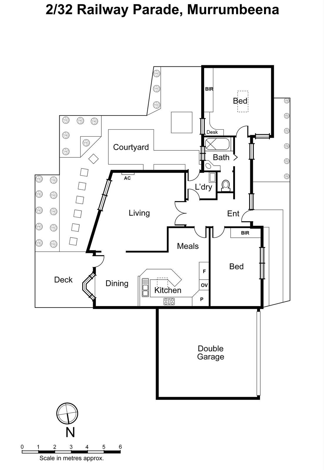 2/32 Railway Parade, Murrumbeena VIC 3163 - Floorplan