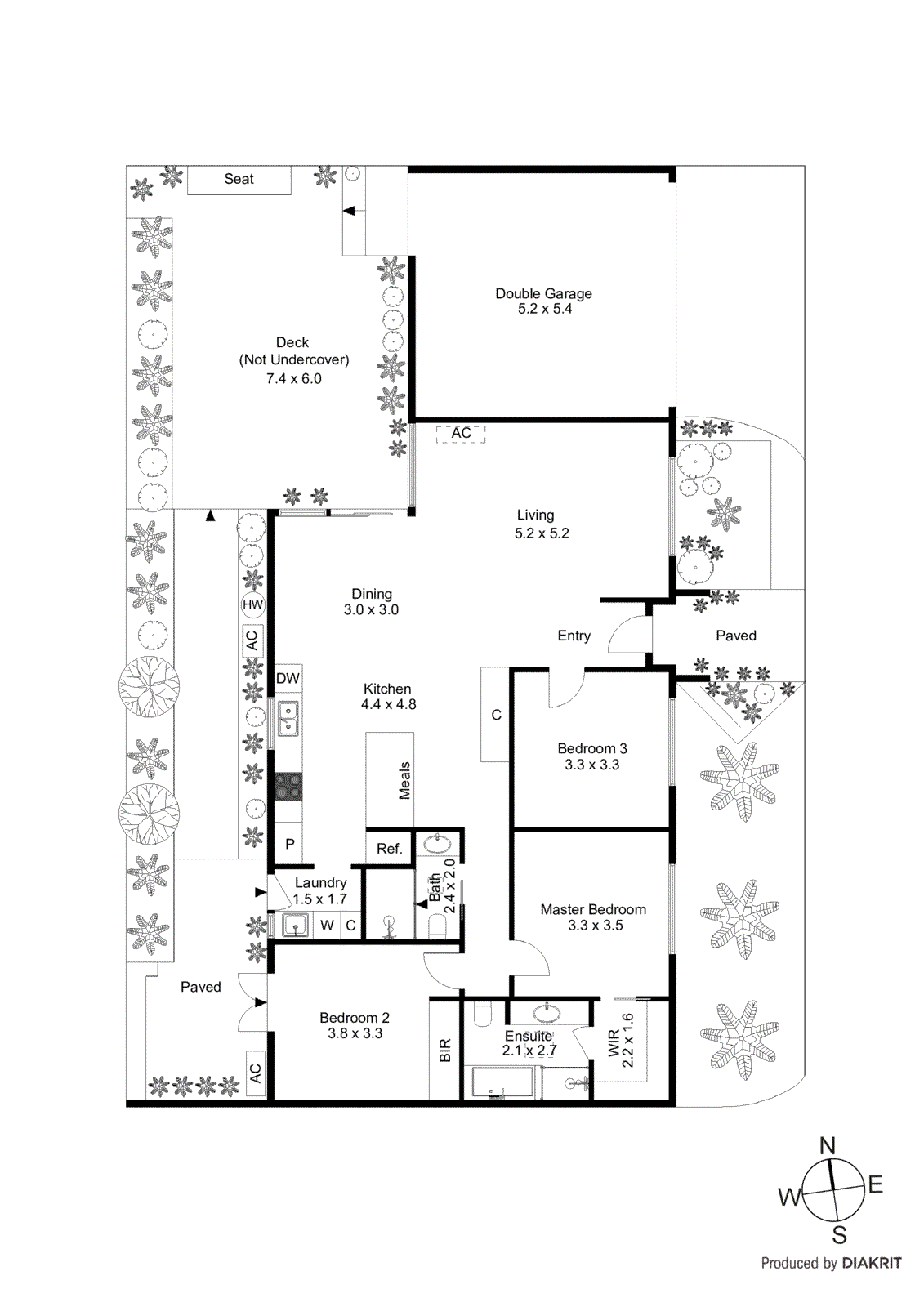 2/32 Red Bluff Street, Black Rock VIC 3193 - Floorplan