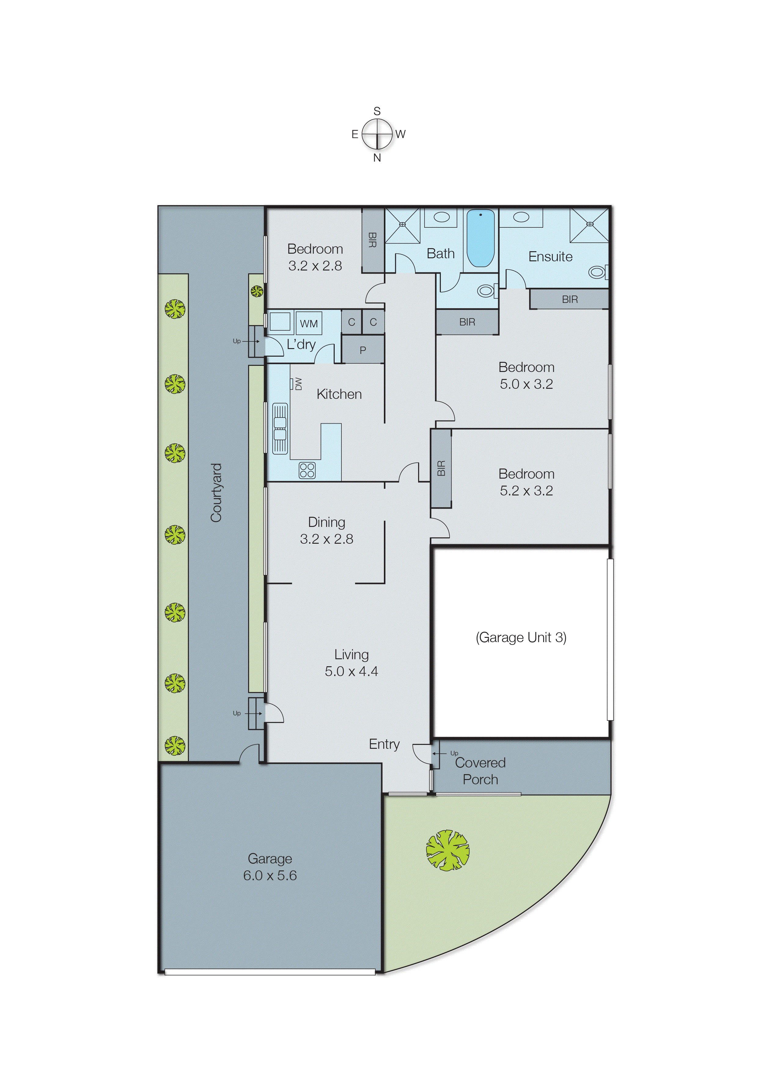 2/32 Thomas Street, Hampton VIC 3188 - Floorplan