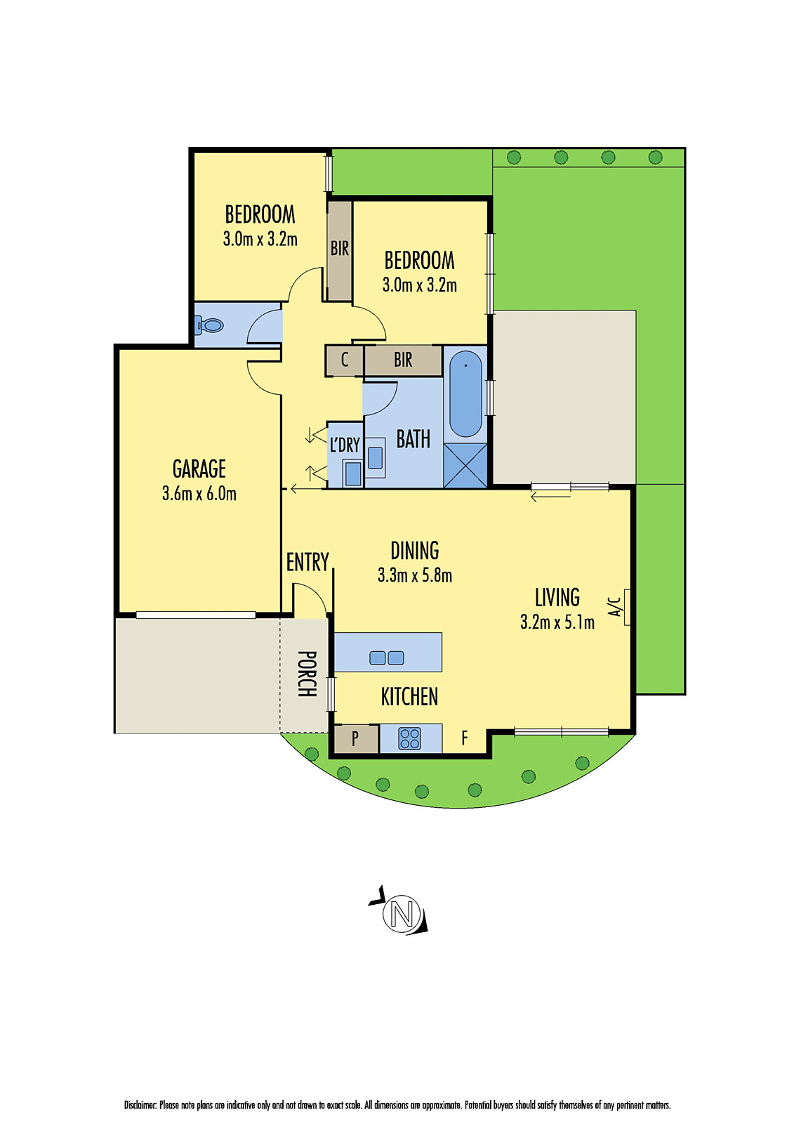 2/32 Vistula Avenue, Bell Park VIC 3215 - Floorplan