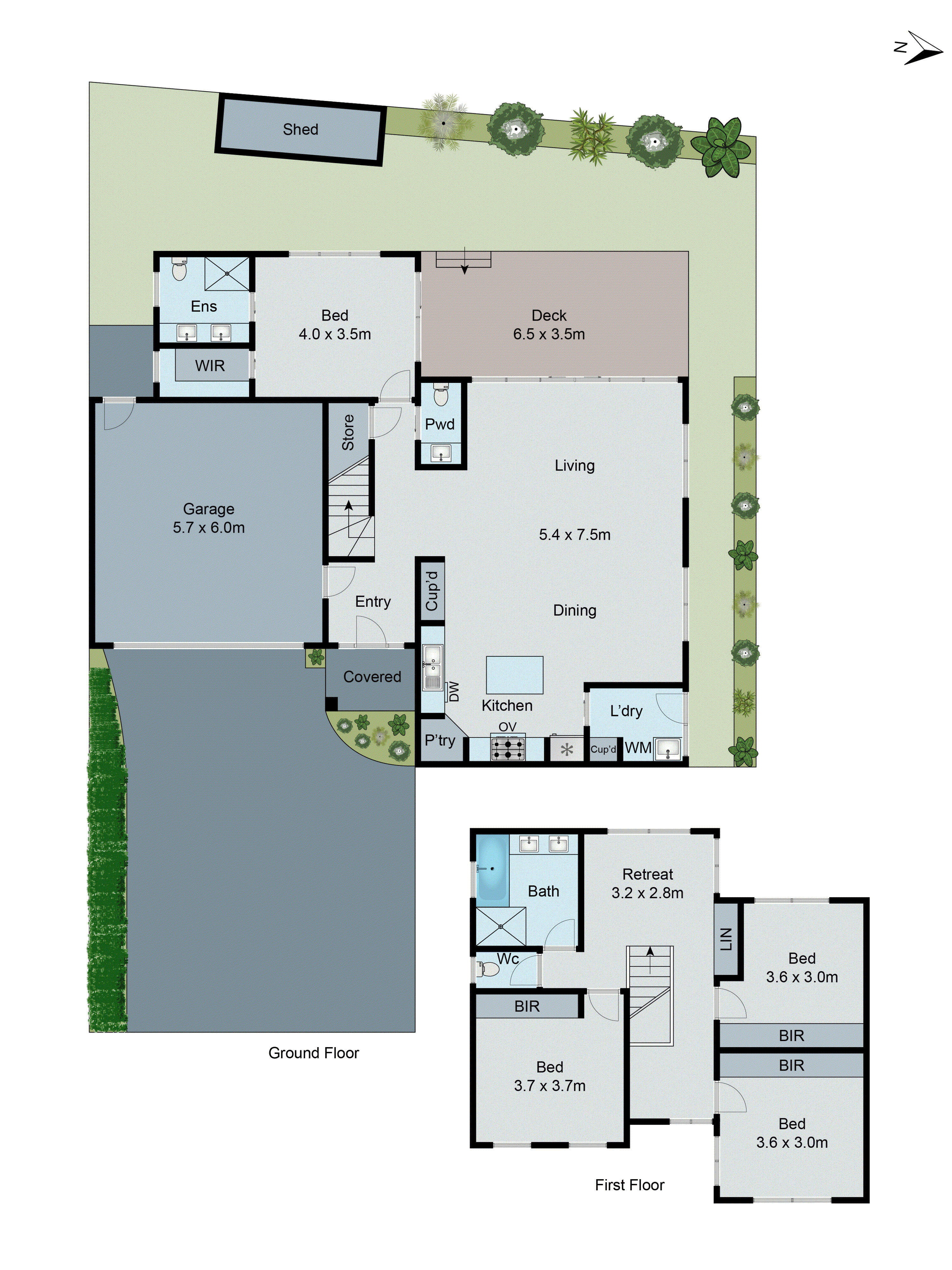 2/32 Woonah Street, Chadstone VIC 3148 - Floorplan