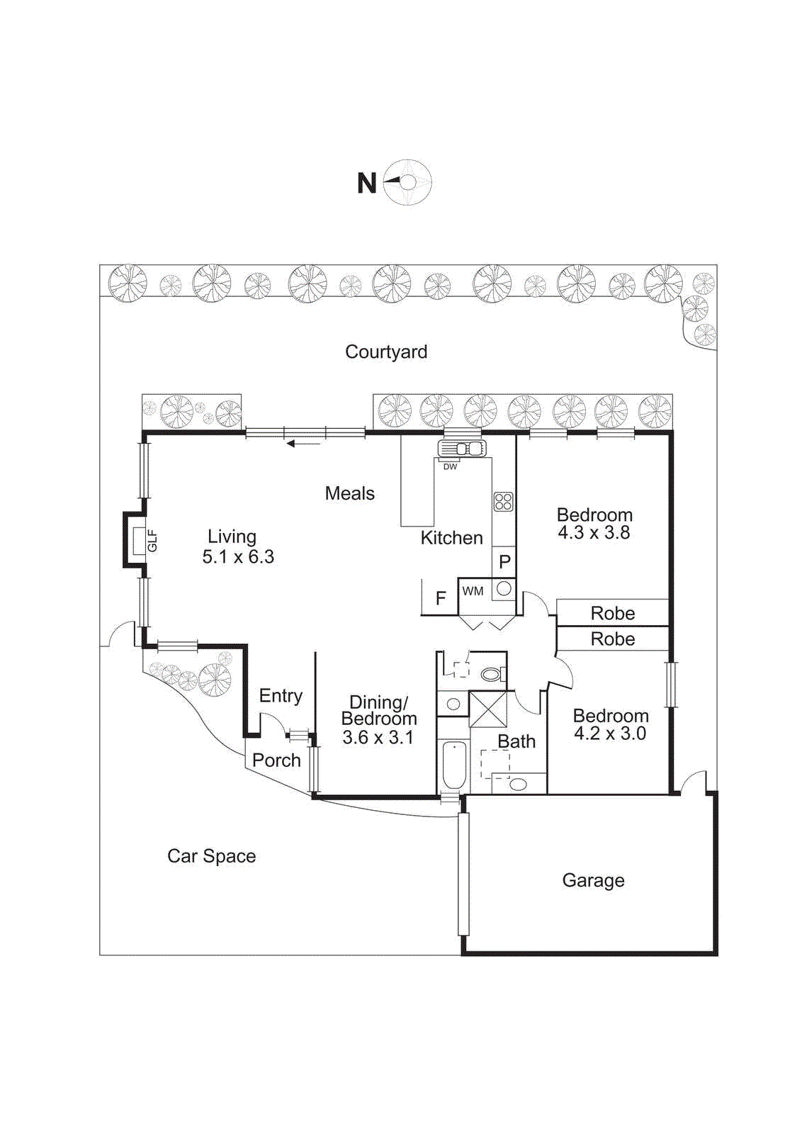 232A Tucker Road, Mckinnon VIC 3204 - Floorplan