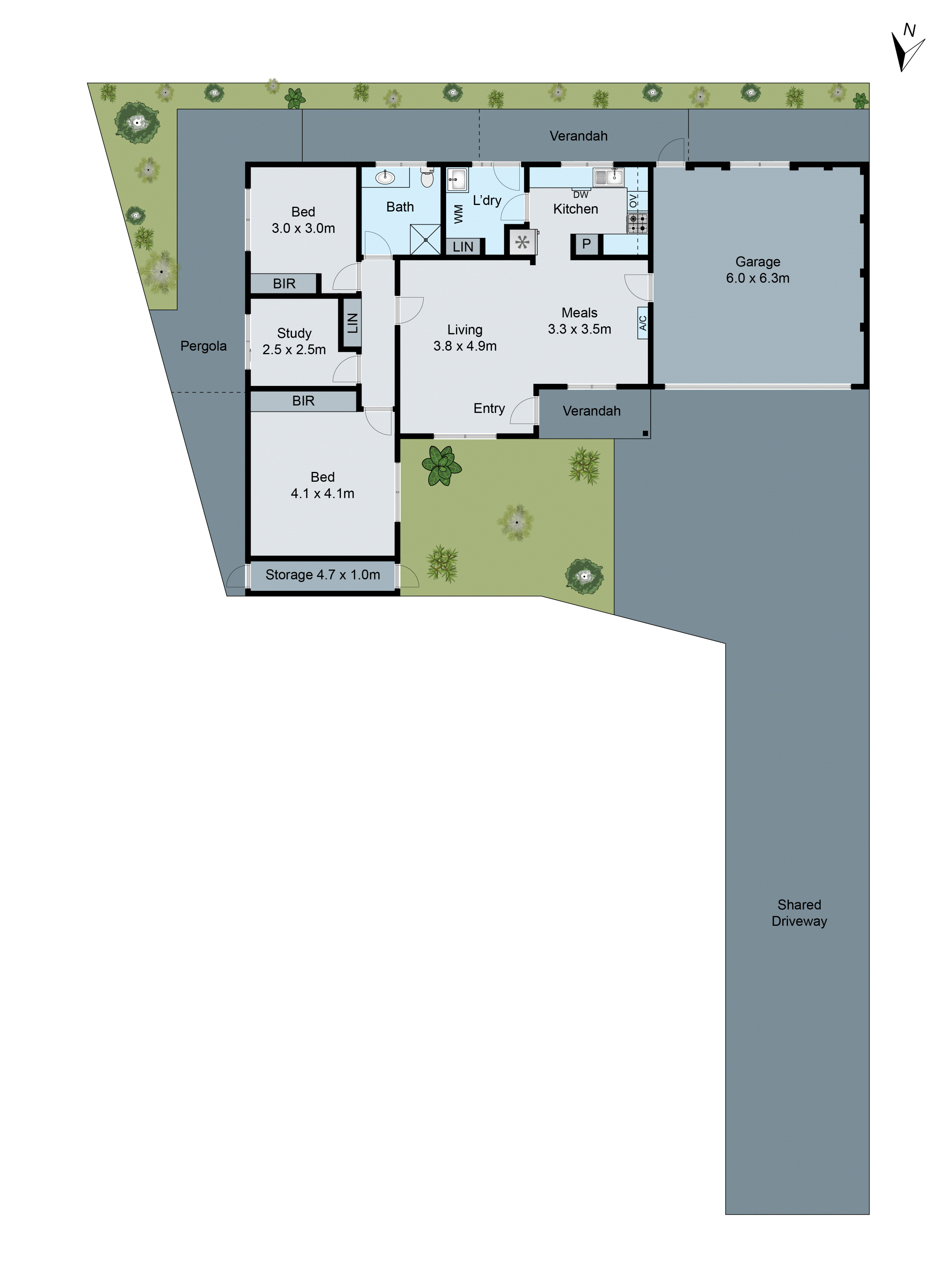2/33 Amarina Crescent, Grovedale VIC 3216 - Floorplan