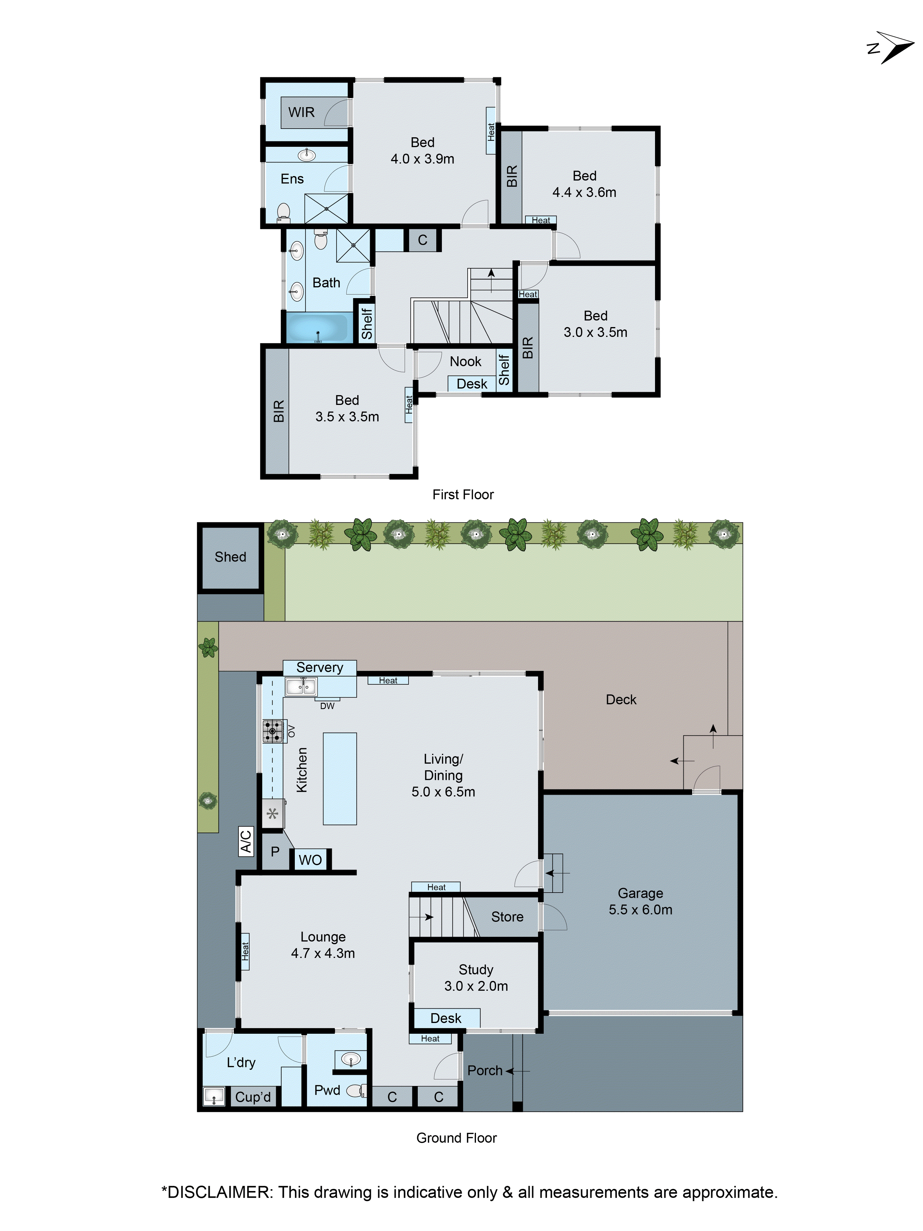 2/33 Cameron Avenue, Oakleigh South VIC 3167 - Floorplan