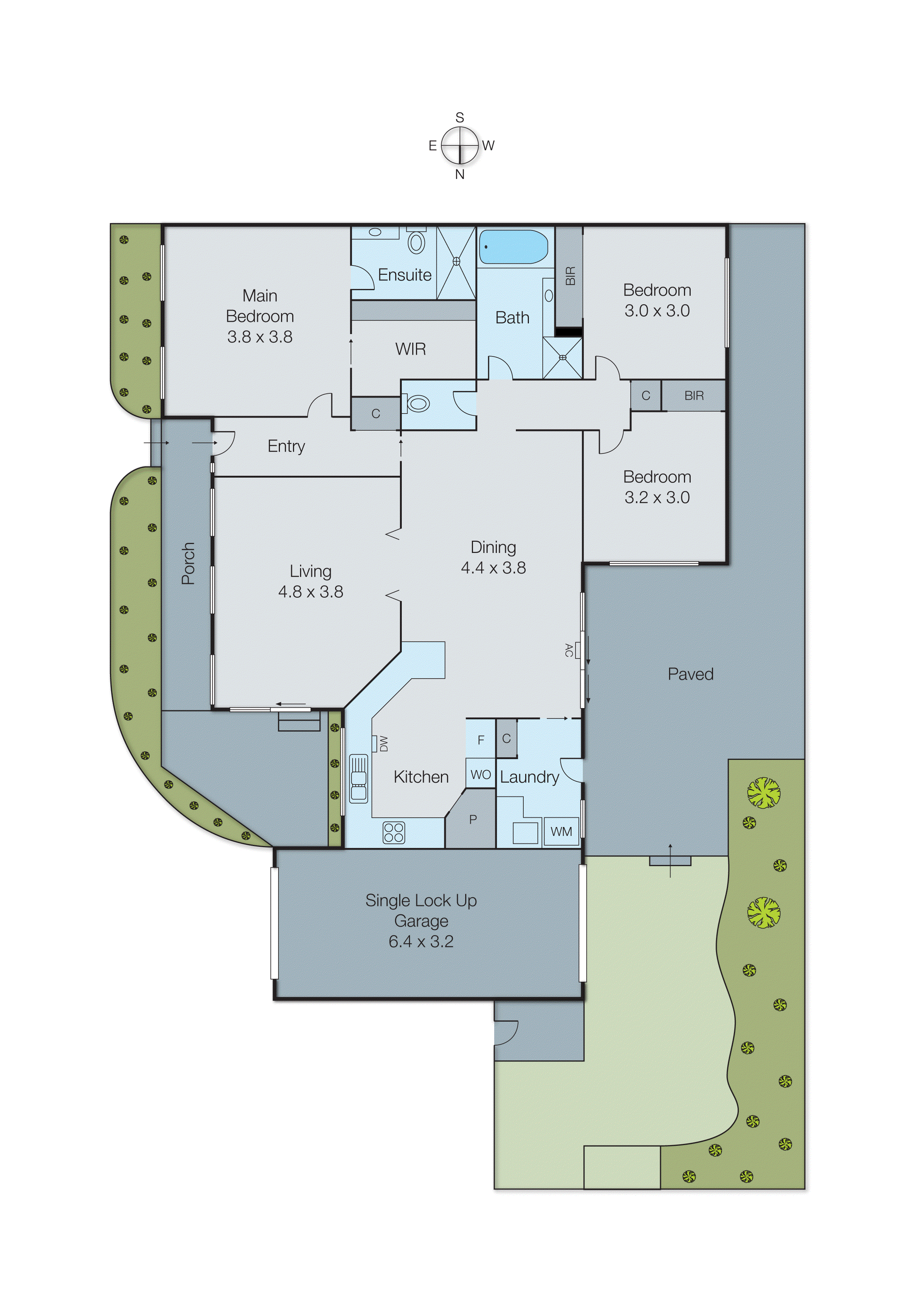 2/33 Collins Street, Mentone VIC 3194 - Floorplan