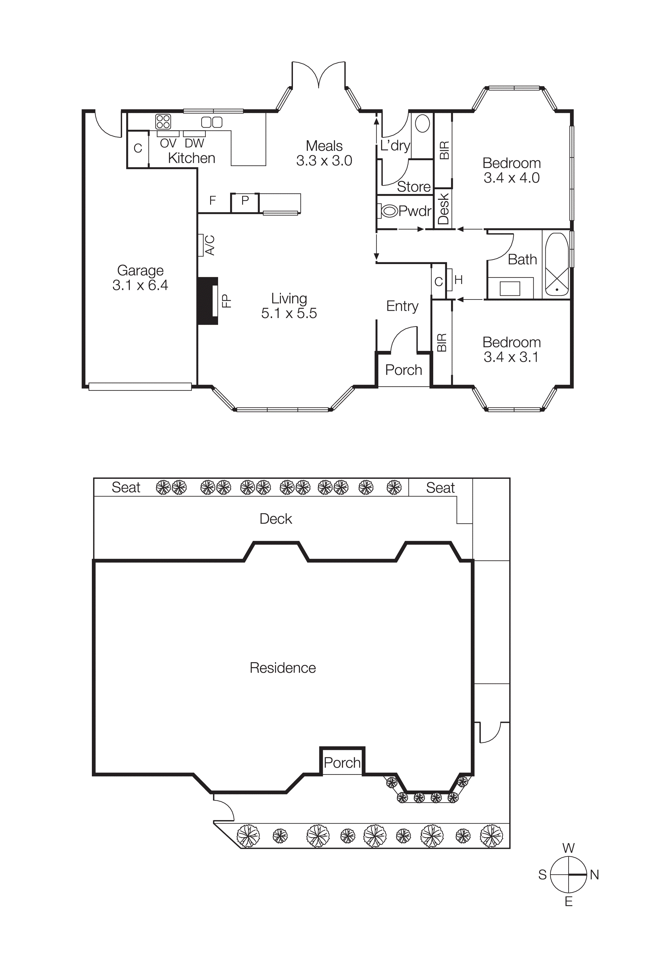 2/33 Earlsfield Road, Hampton VIC 3188 - Floorplan