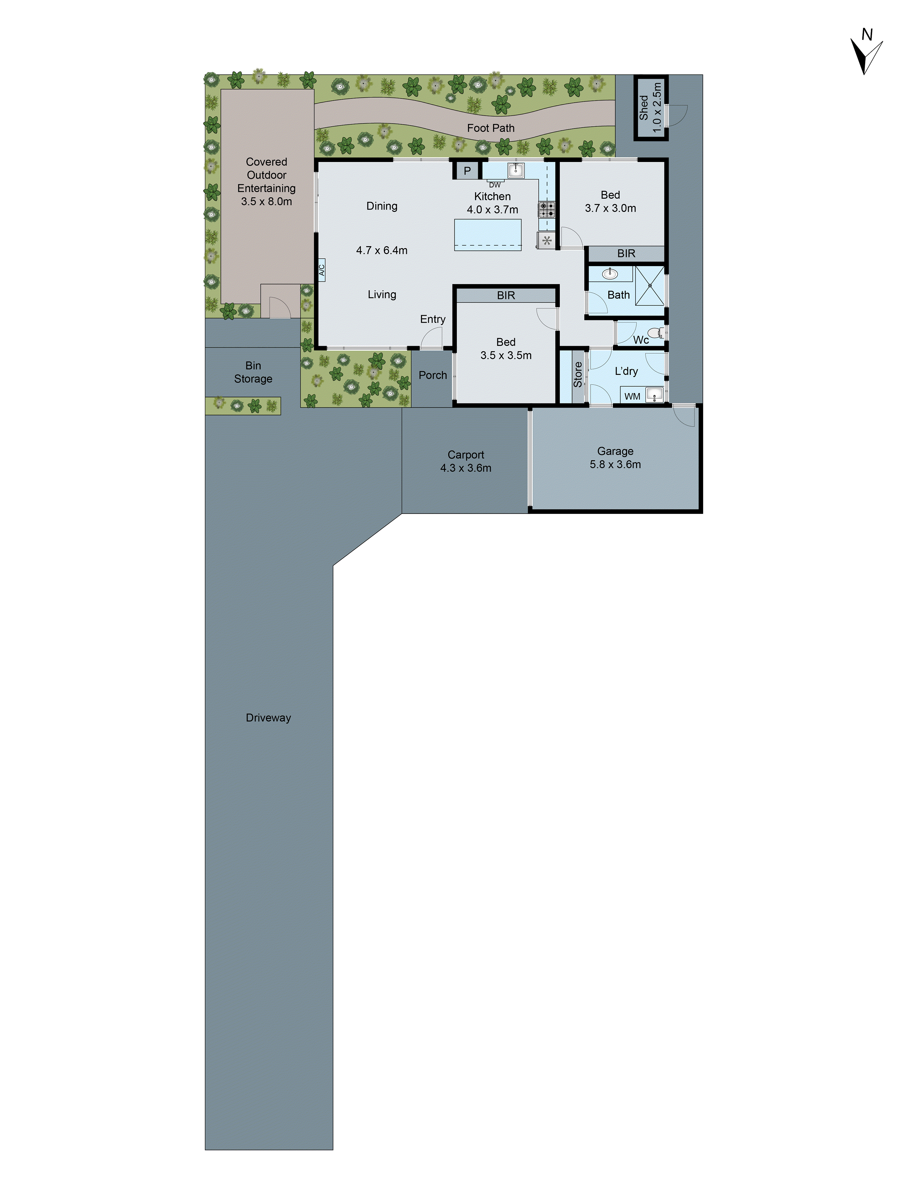 2/33 Hindle Street, Grovedale VIC 3216 - Floorplan