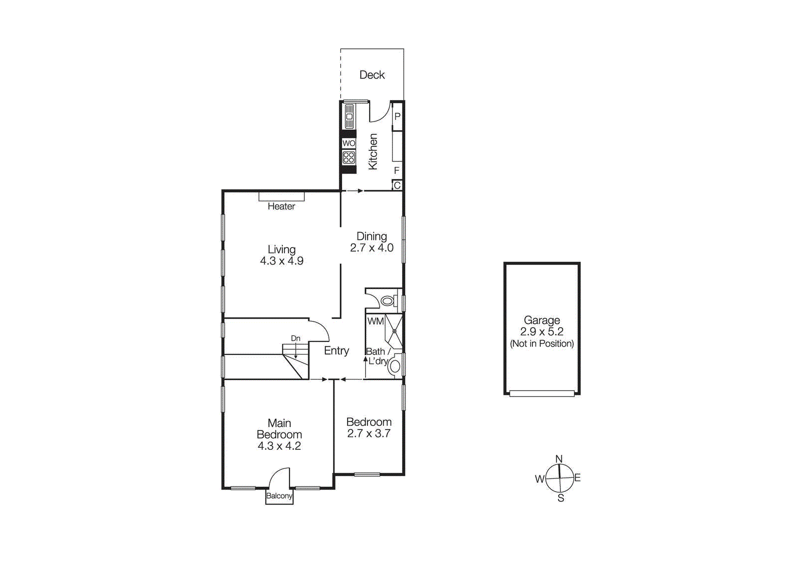 2/33 North Road, Brighton VIC 3186 - Floorplan