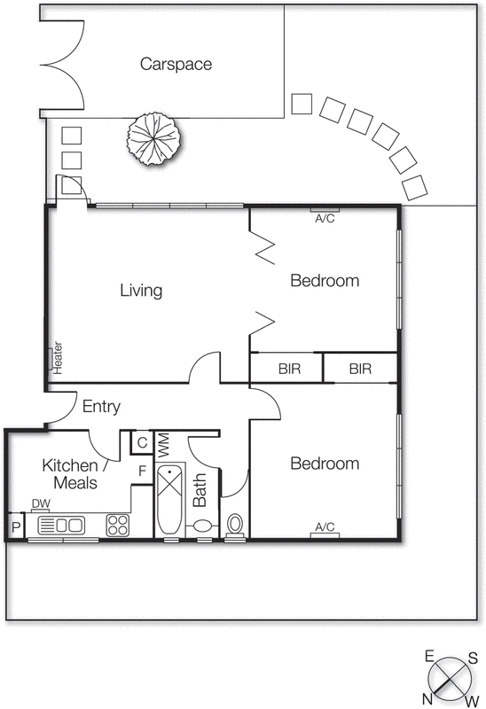 2/33 Primrose Crescent, Brighton East VIC 3187 - Floorplan