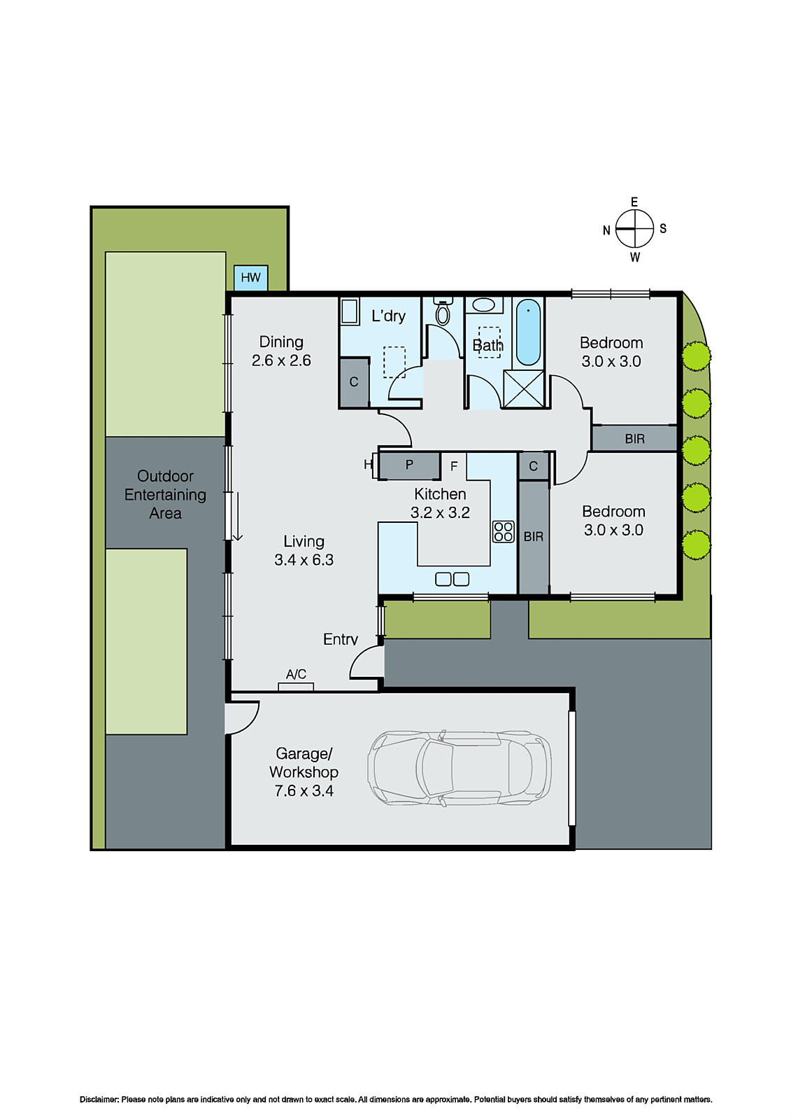 2/33 Shiraz Drive, Waurn Ponds VIC 3216 - Floorplan