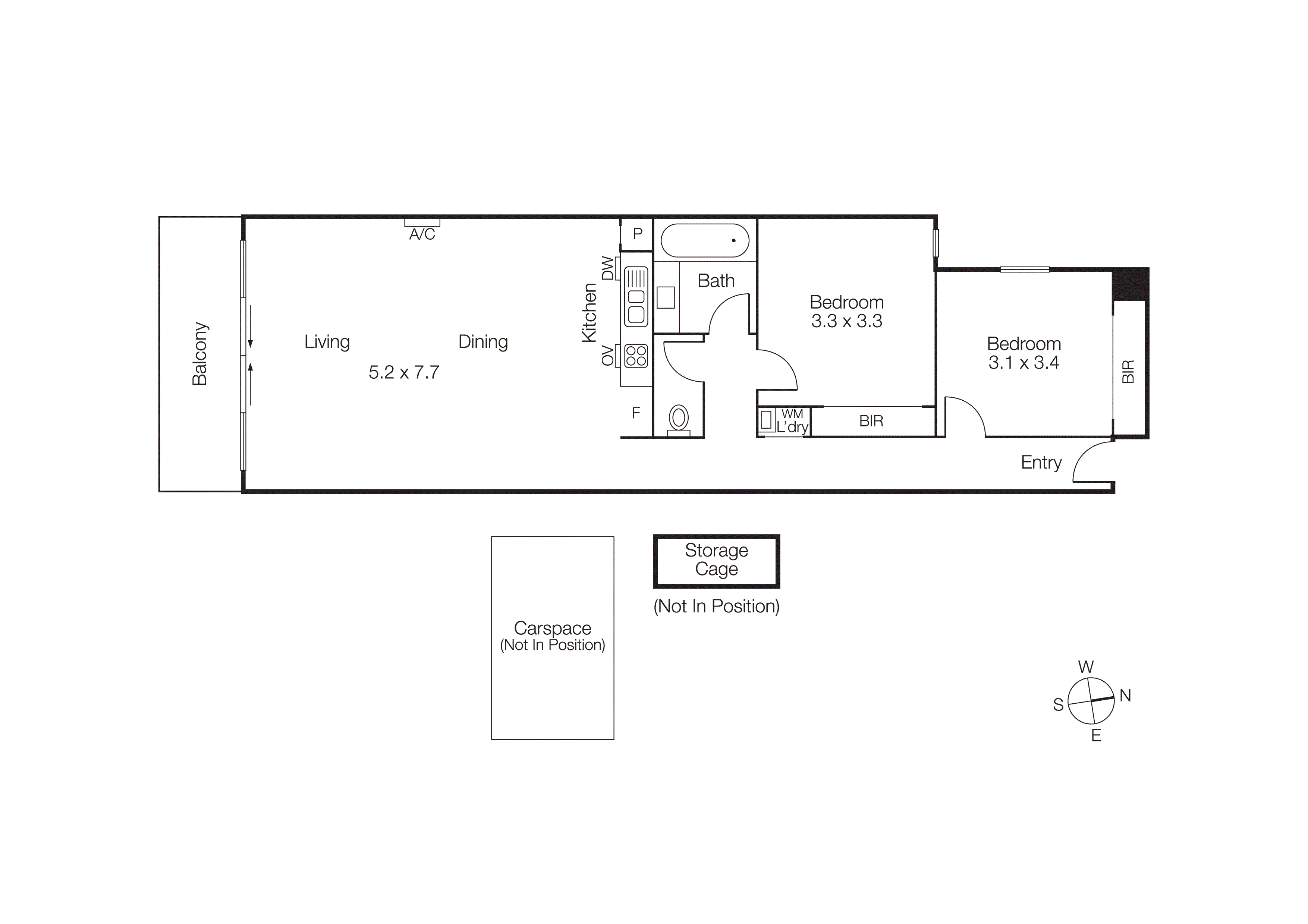 2/333-335 North Road, Caulfield South VIC 3162 - Floorplan