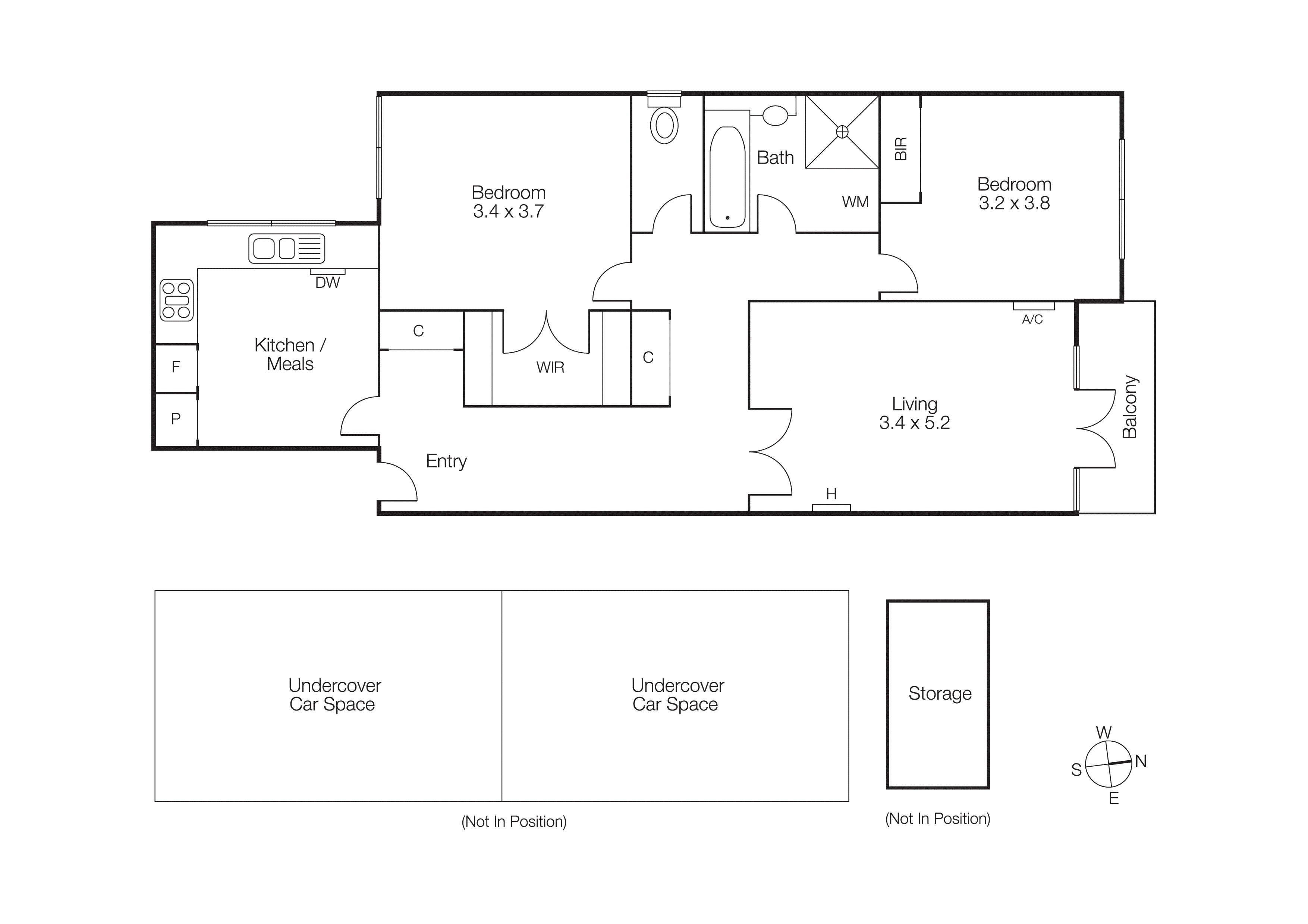 2/34 Bridge Street, Brighton VIC 3186 - Floorplan