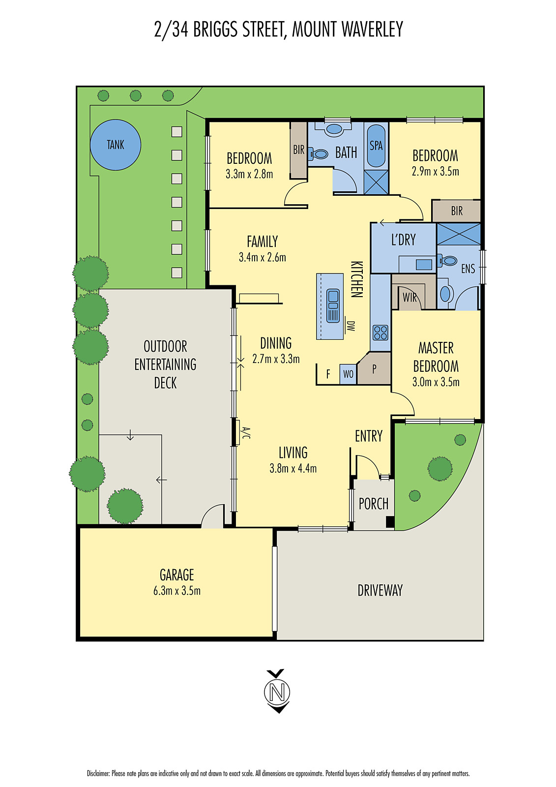 2/34 Briggs Street, Mount Waverley VIC 3149 - Floorplan