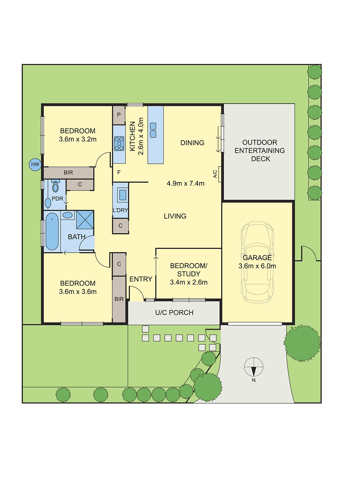 2/34 Glover Street, Newcomb VIC 3219 - Floorplan