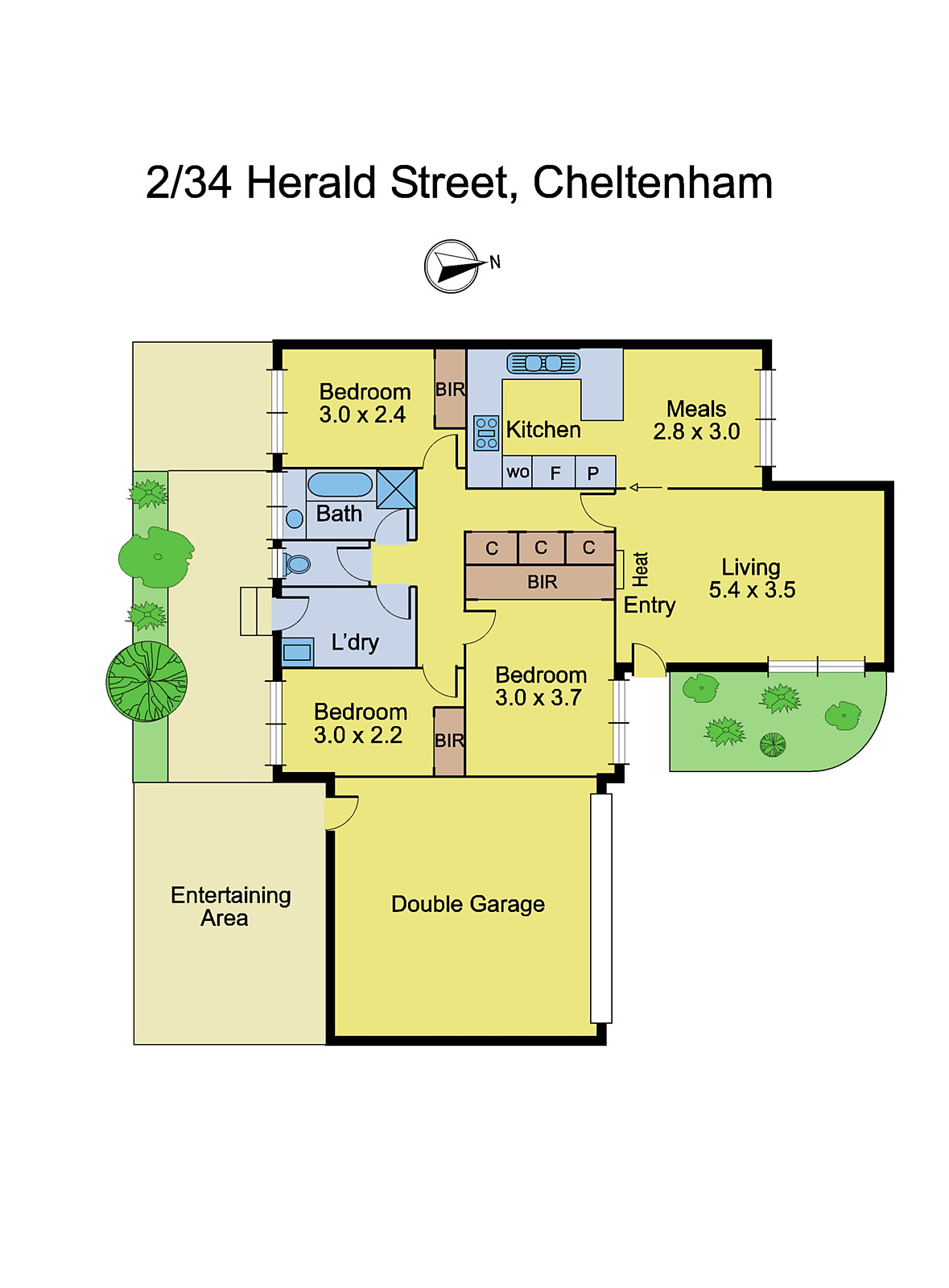 2/34 Herald Street, Cheltenham VIC 3192 - Floorplan