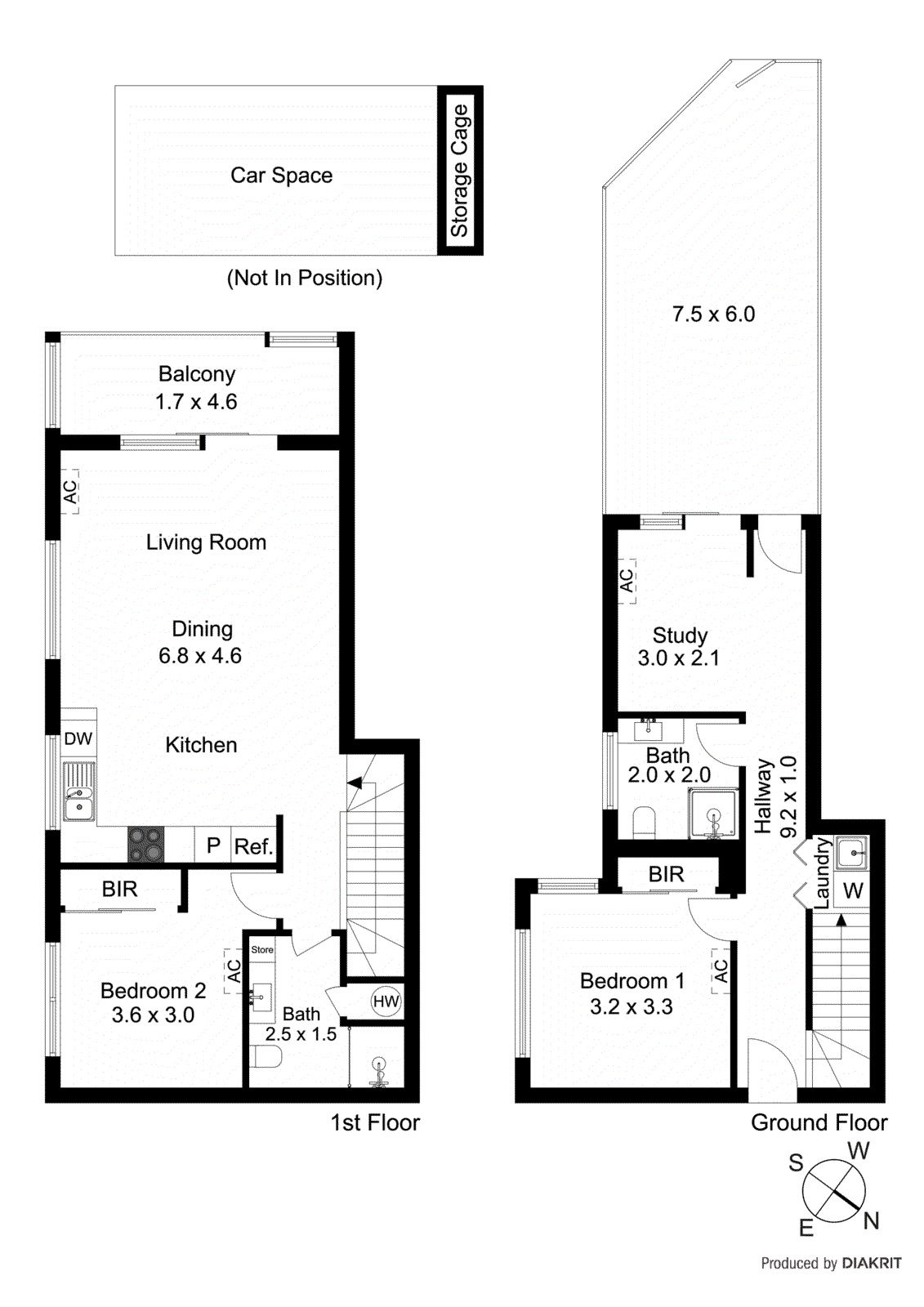 2/34 Jean Street, Cheltenham VIC 3192 - Floorplan