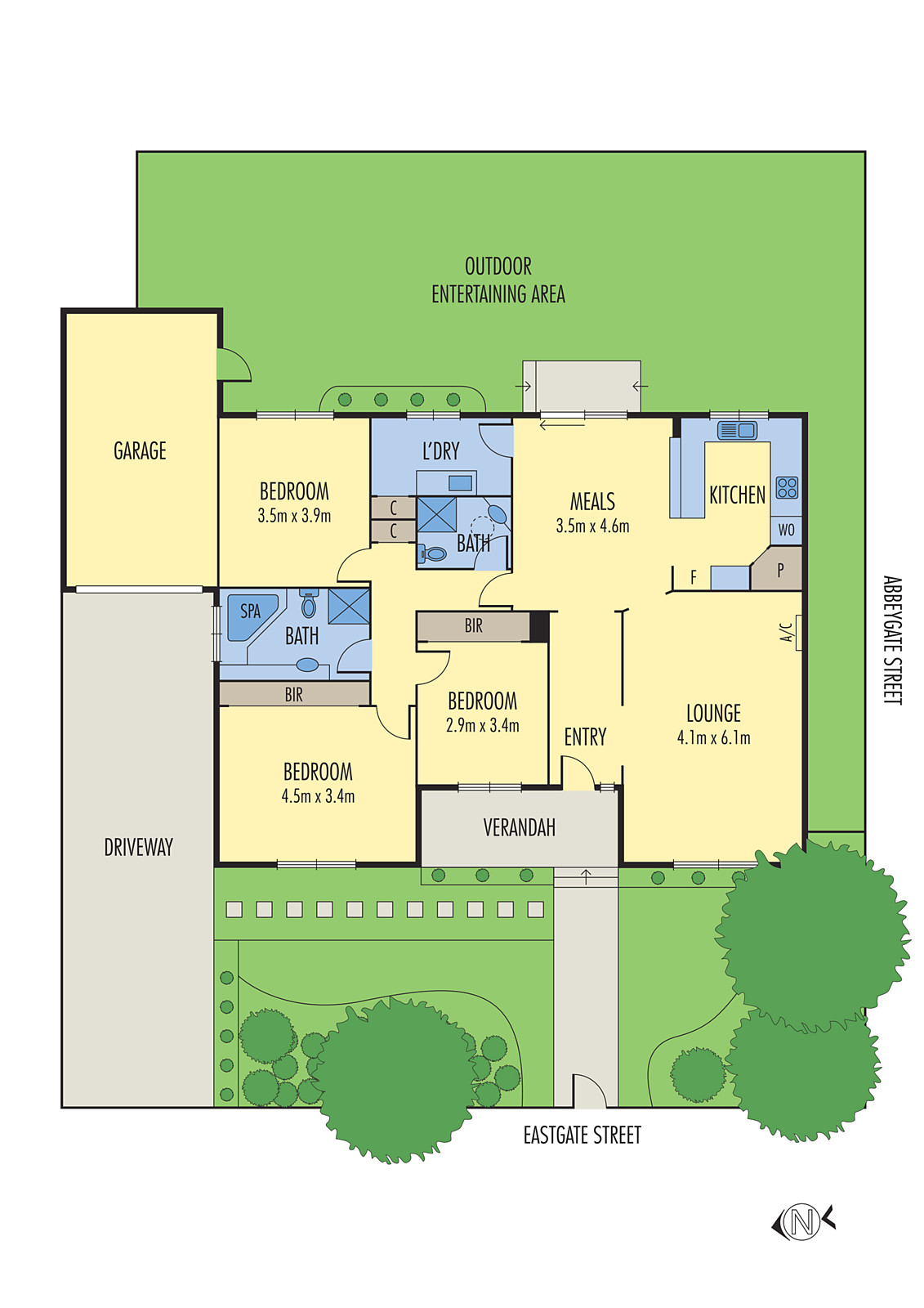 2/34 Queens Avenue, Oakleigh VIC 3166 - Floorplan