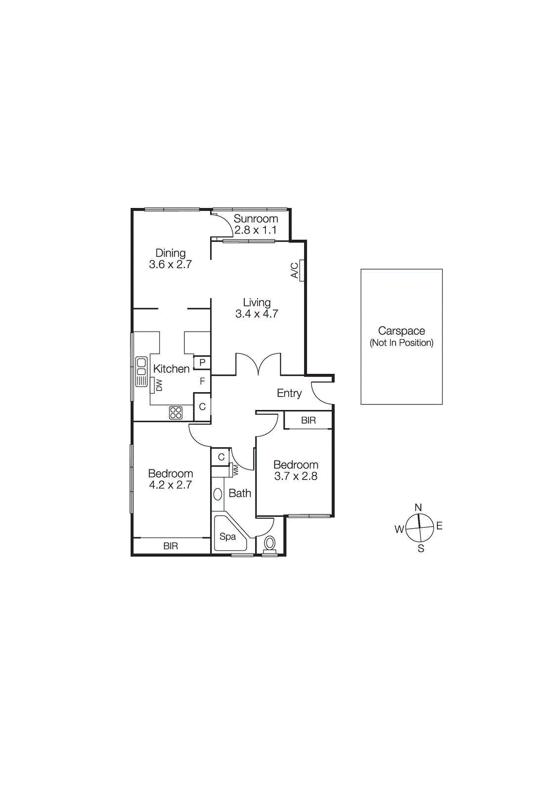 2/340 Dandenong Road, St Kilda East VIC 3183 - Floorplan