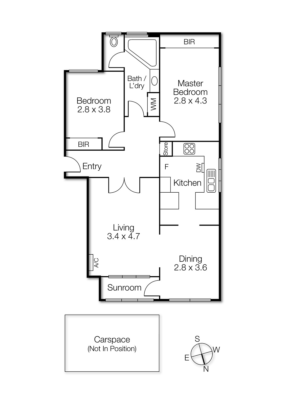 2/340 Dandenong Road, St Kilda East VIC 3183 - Floorplan