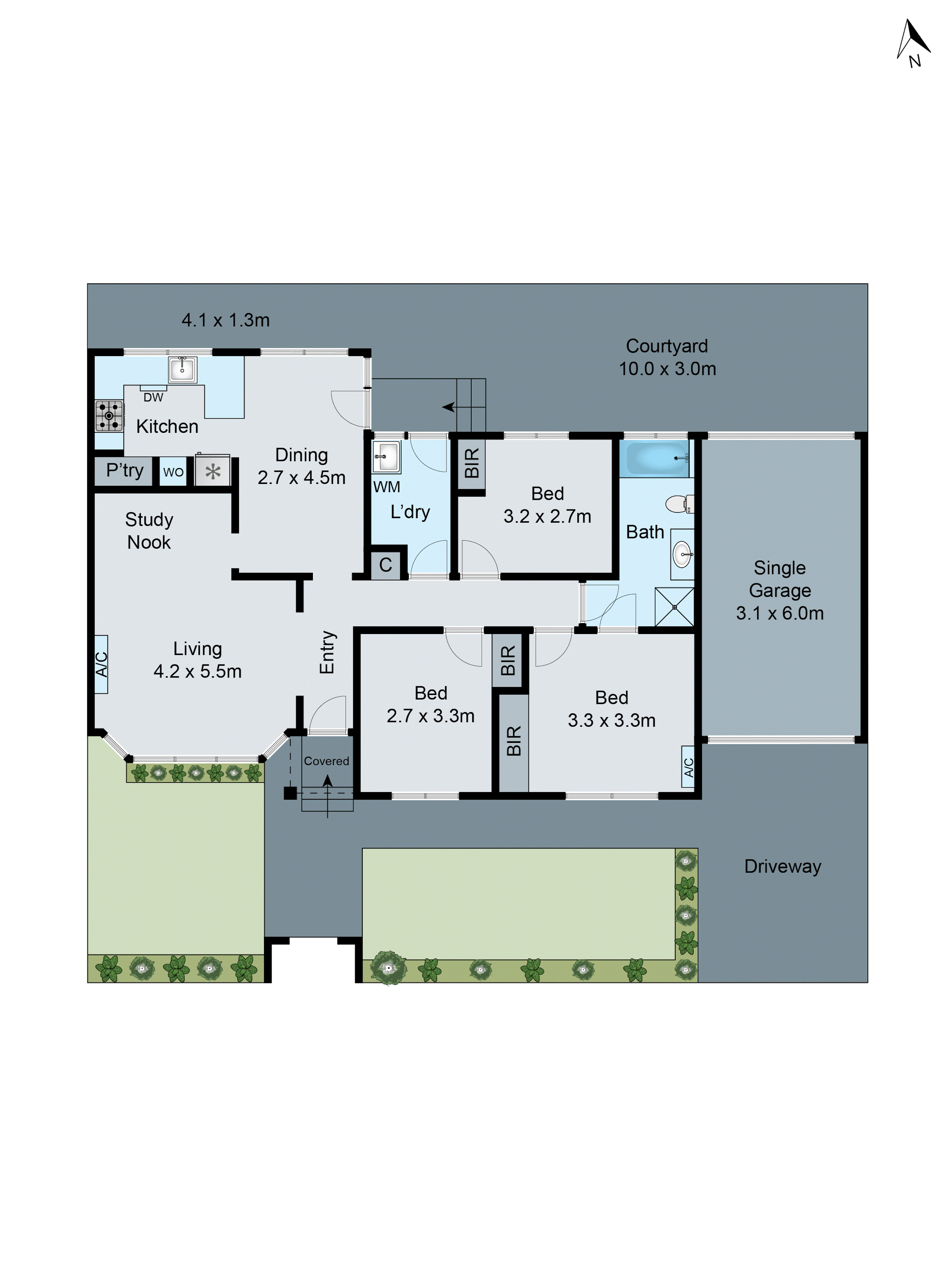 2/340 Warrigal Road, Oakleigh South VIC 3167 - Floorplan