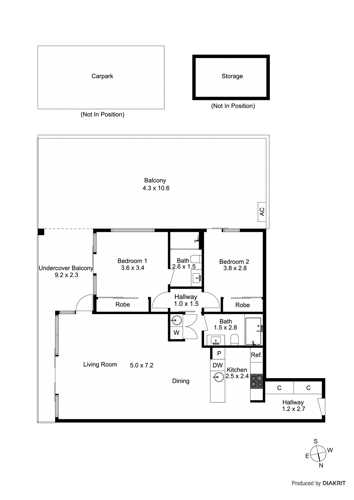 234/226-228 Bay Road, Sandringham VIC 3191 - Floorplan