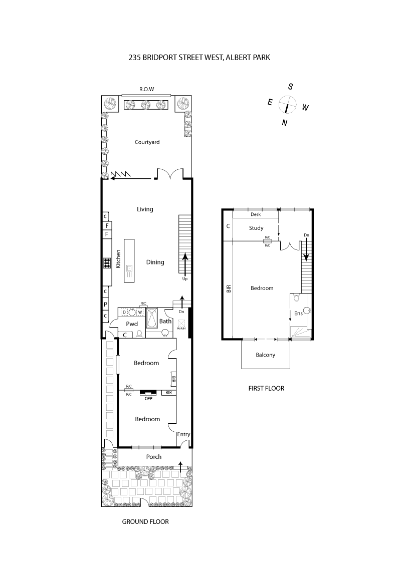 235 Bridport Street West, ALBERT PARK VIC 3206 - Floorplan