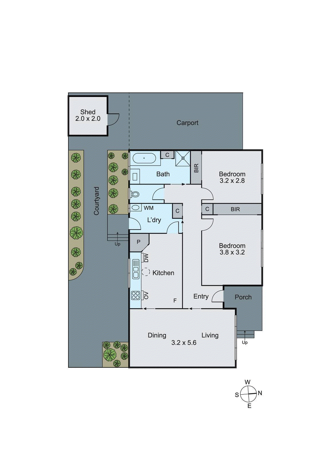 2/35 Paddington Road, Hughesdale VIC 3166 - Floorplan