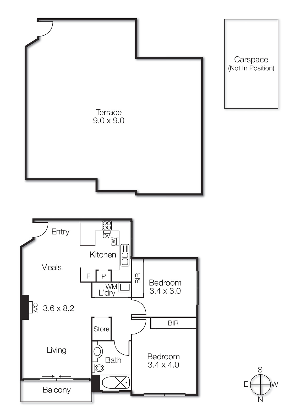 23/56 Beach Road, Hampton VIC 3188 - Floorplan