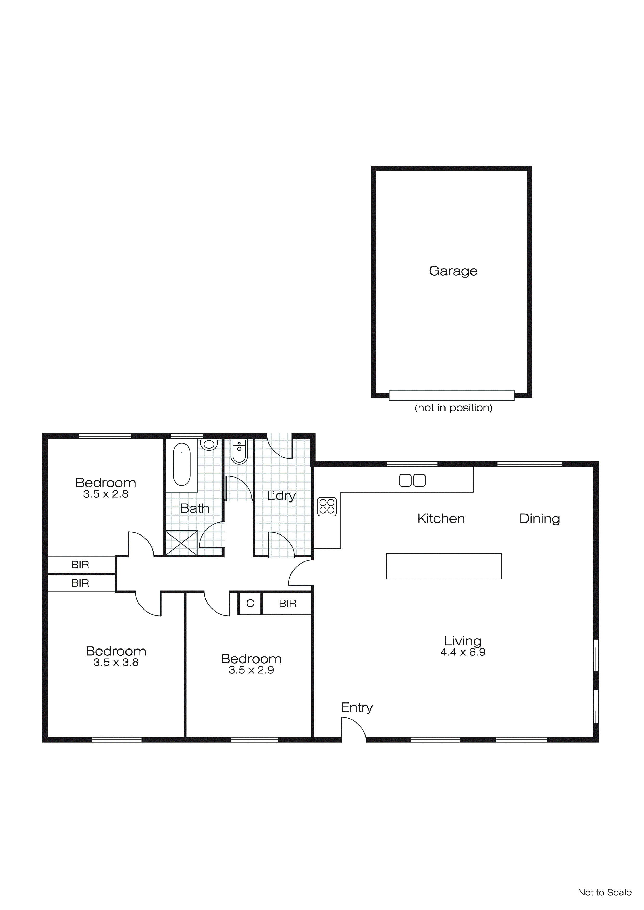 2/36 Albion Street, Sebastopol VIC 3356 - Floorplan