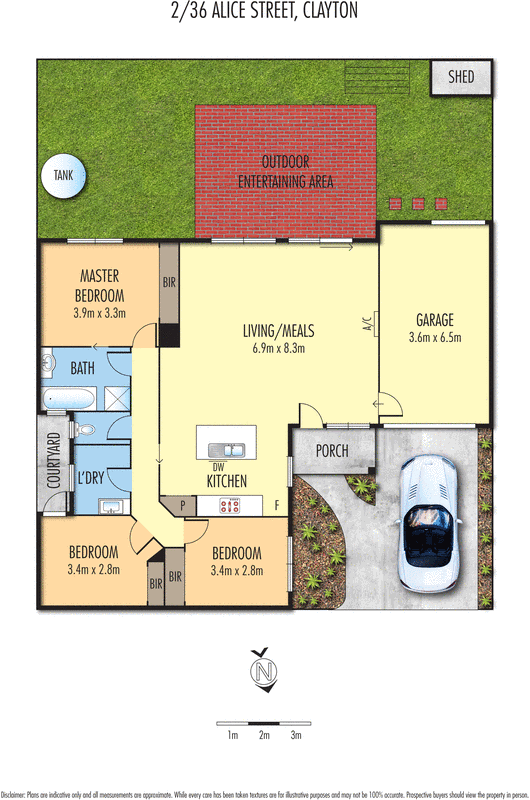 2/36 Alice Street, Clayton VIC 3168 - Floorplan