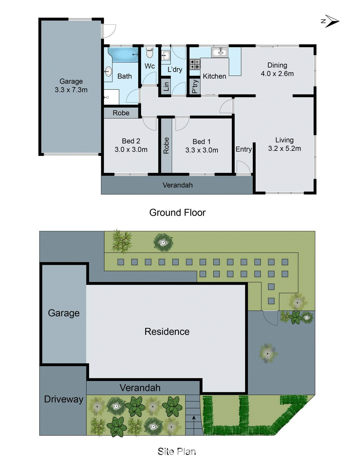 2/36 Eagleview Crescent, Bell Post Hill VIC 3215 - Floorplan