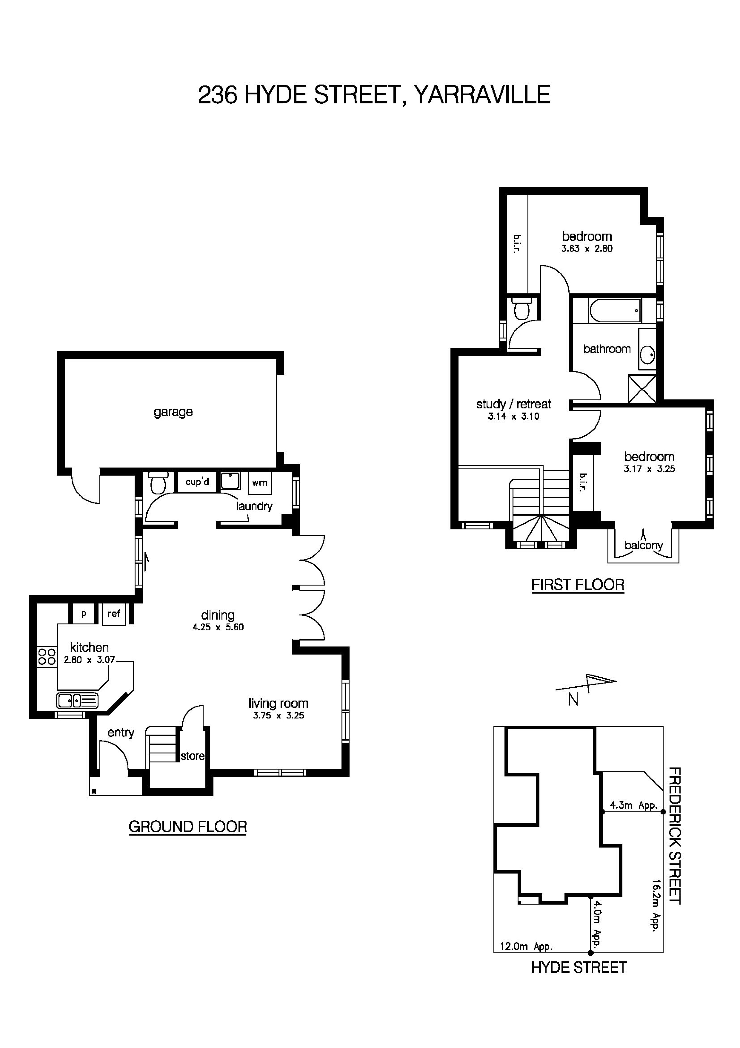 236 Hyde Street, YARRAVILLE VIC 3013 - Floorplan