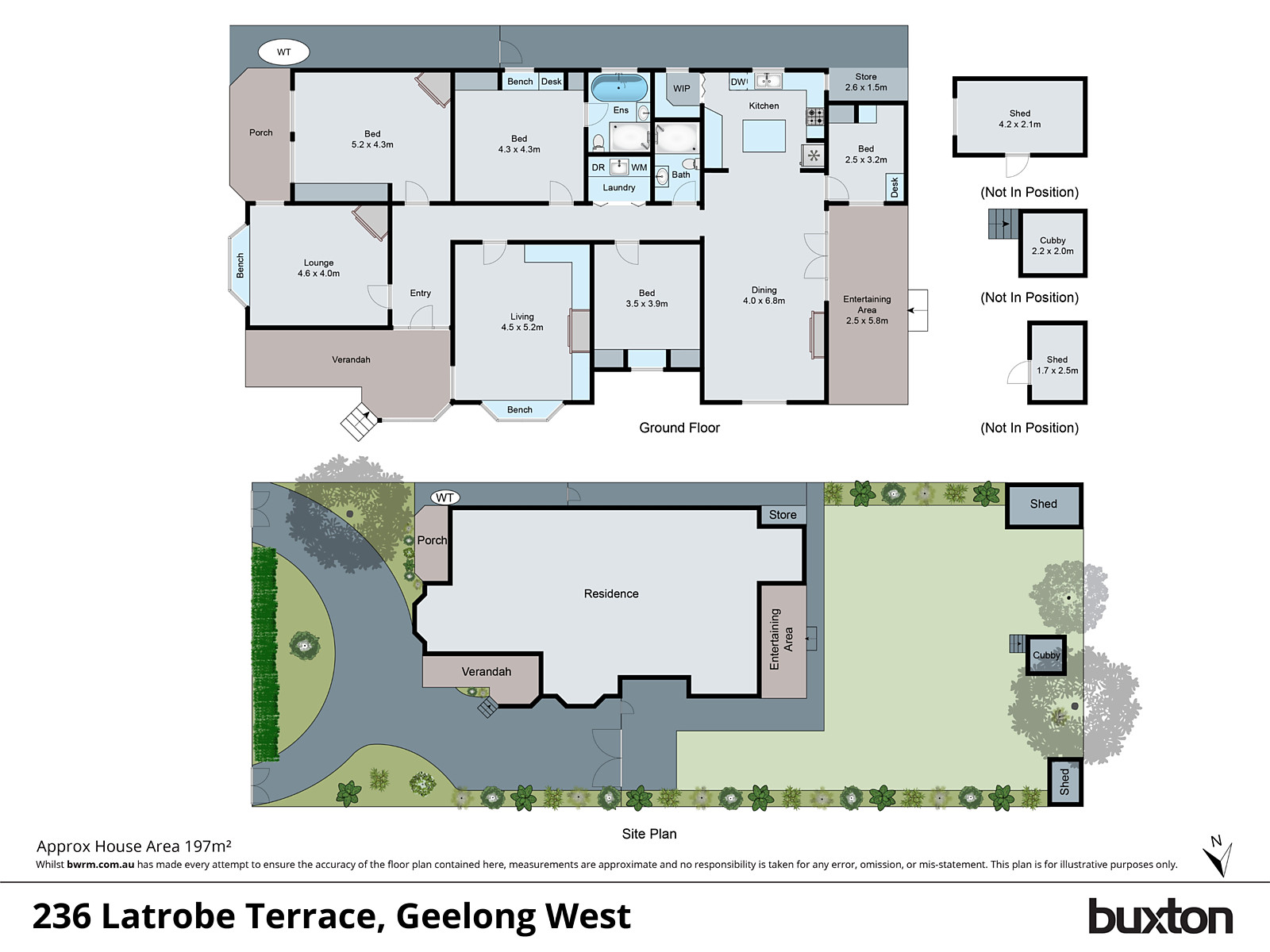 236 Latrobe Terrace, Geelong West VIC 3218 - Floorplan