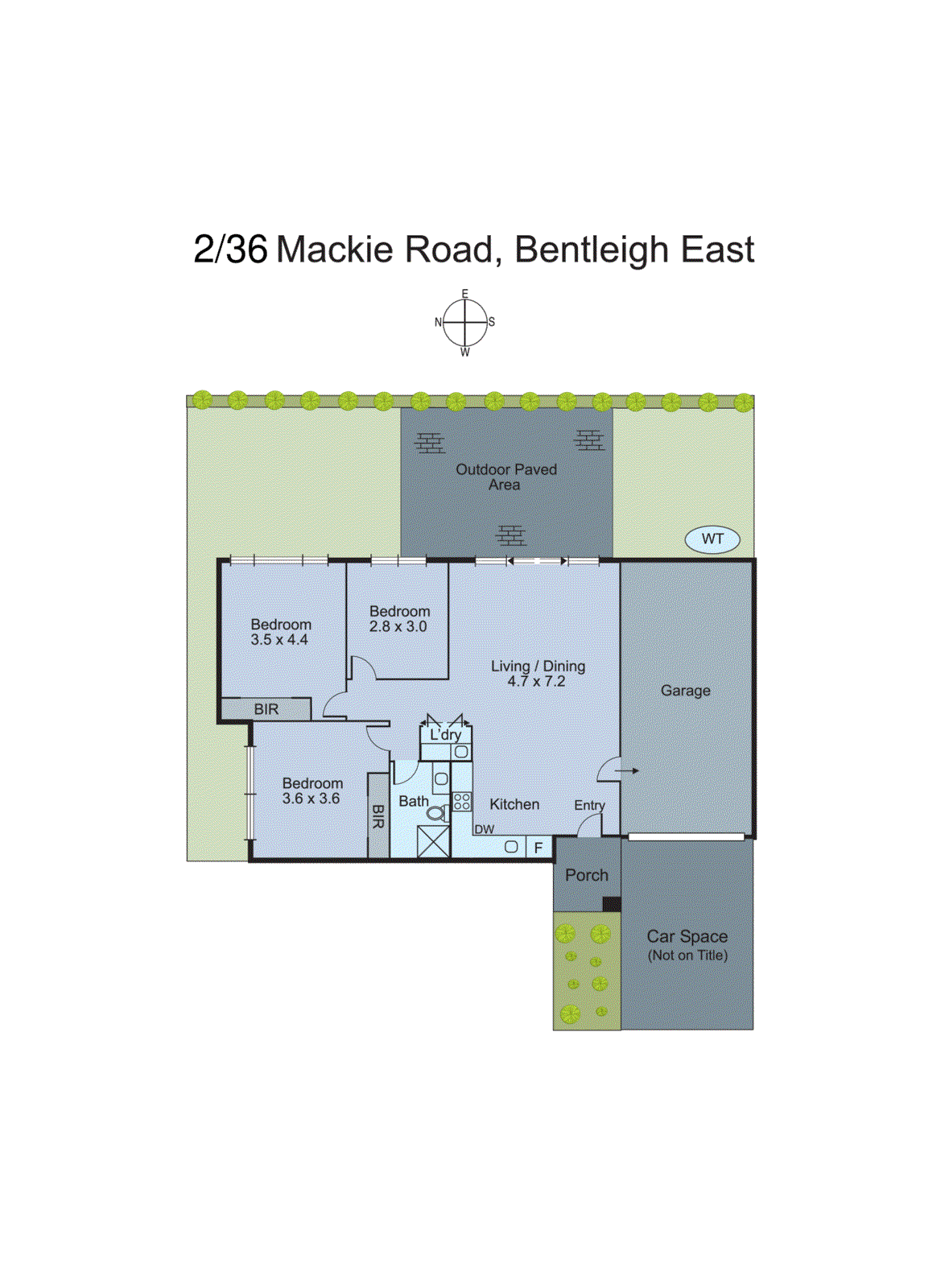 2/36 Mackie Road, Bentleigh East VIC 3165 - Floorplan