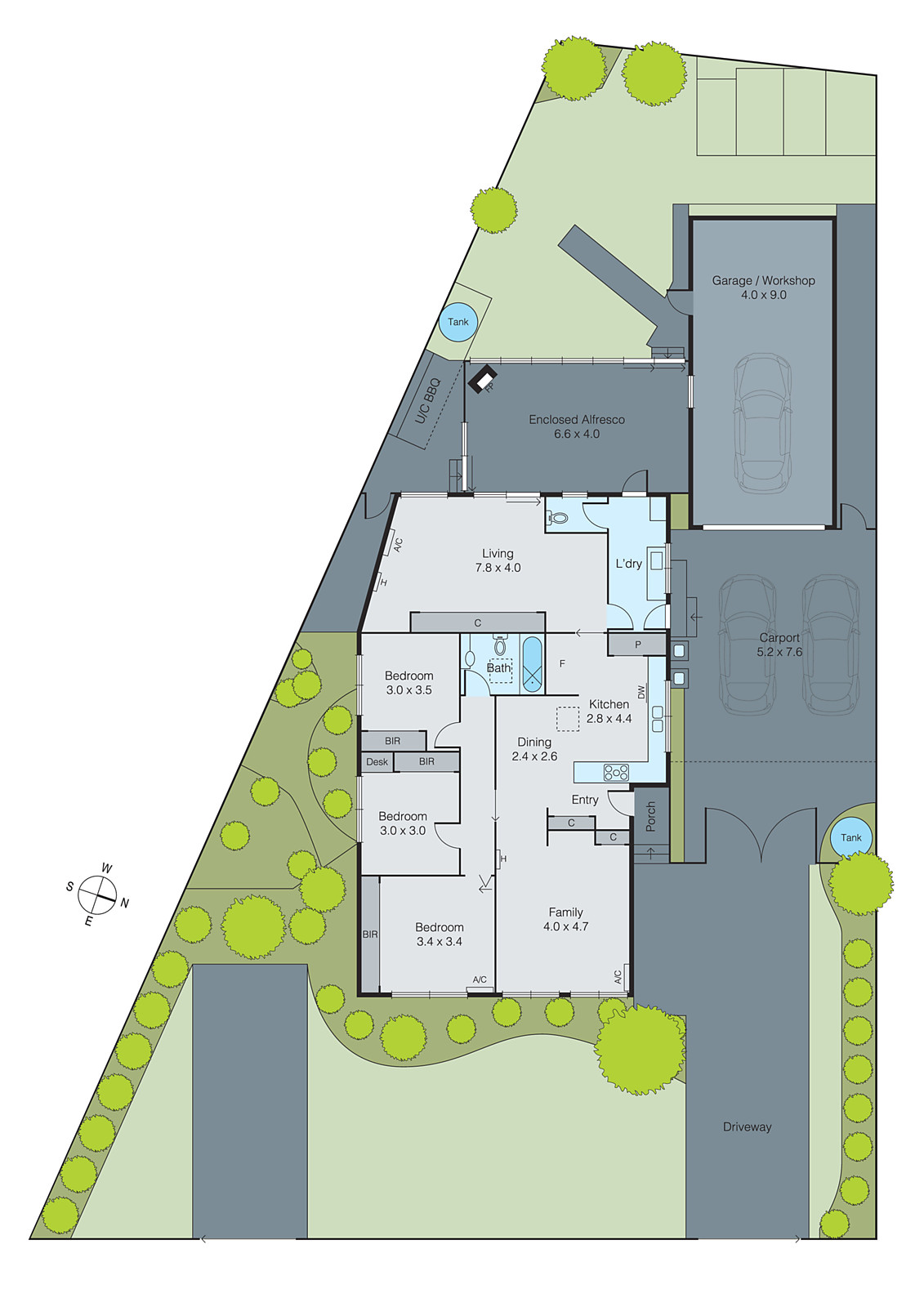 236 St Albans Road, Breakwater VIC 3219 - Floorplan