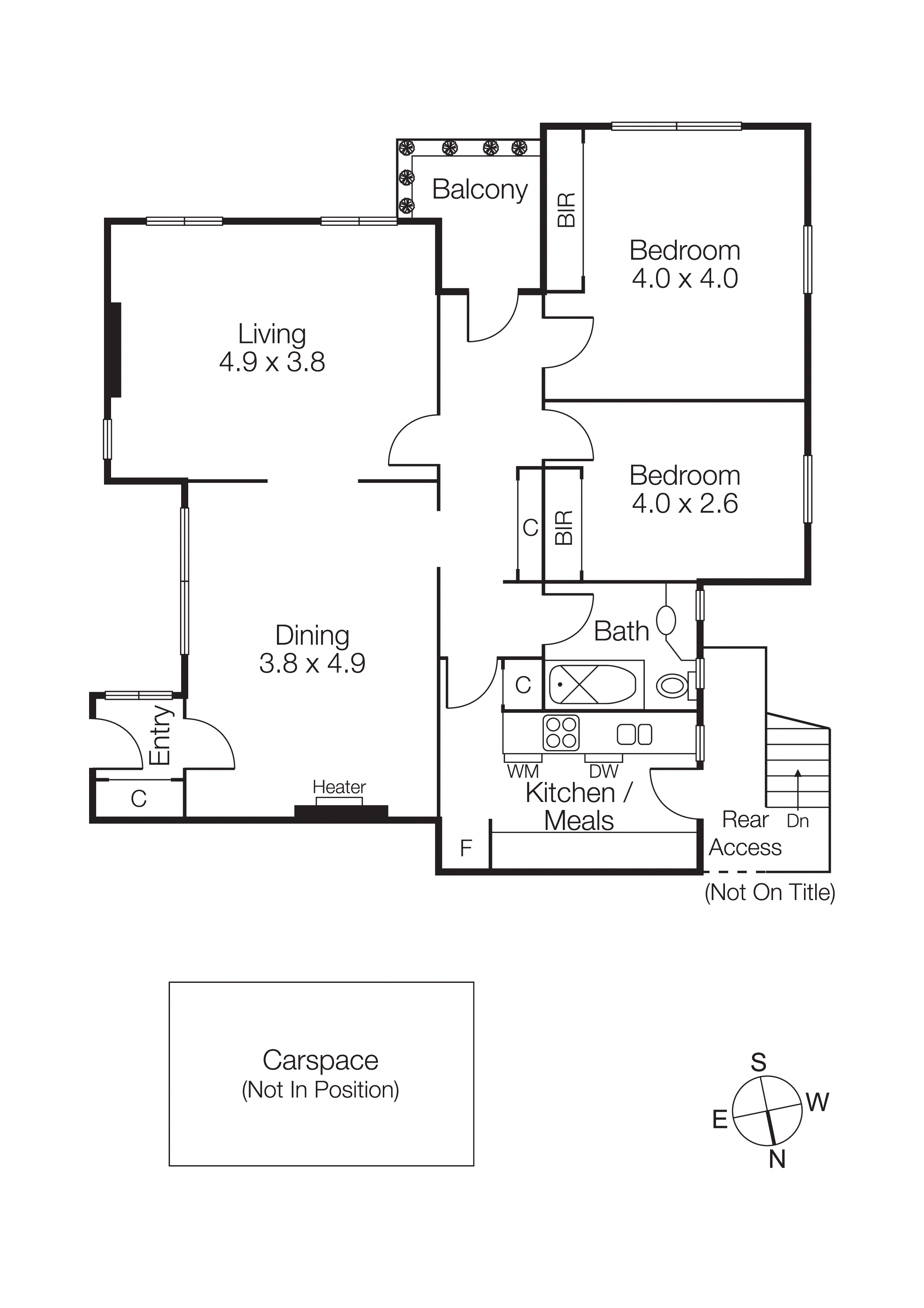 2/362 Carlisle Street, Balaclava VIC 3183 - Floorplan